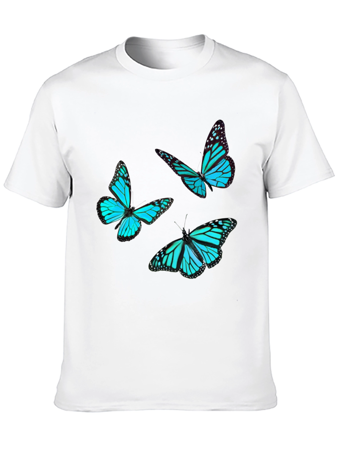 Black Butterfly Graphic Tee - Black view 10