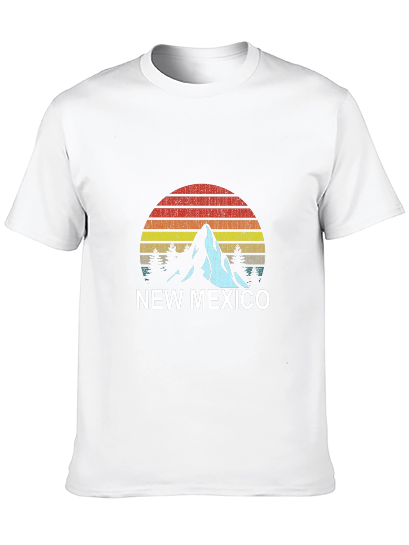 Black New Mexico Retro Graphic Tee view 10