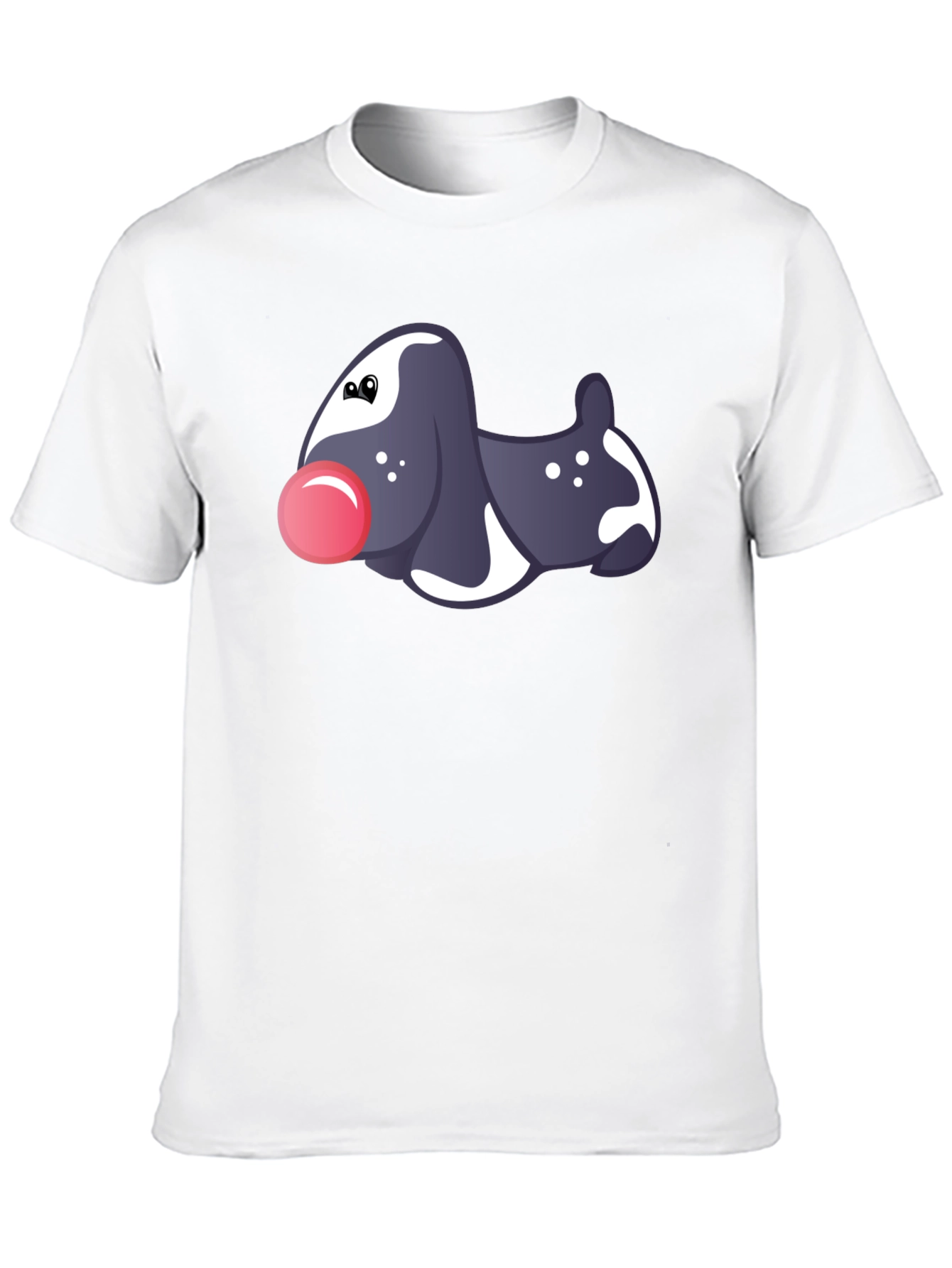 Black Novelty Dog Graphic Black T-Shirt view 10