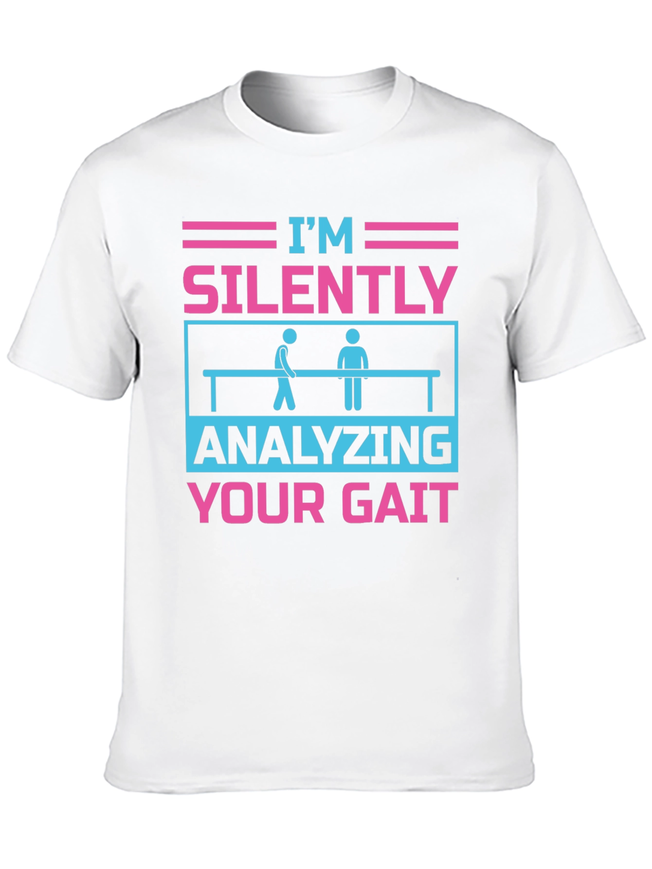 Black Analyzing Your Gait T-Shirt view 10