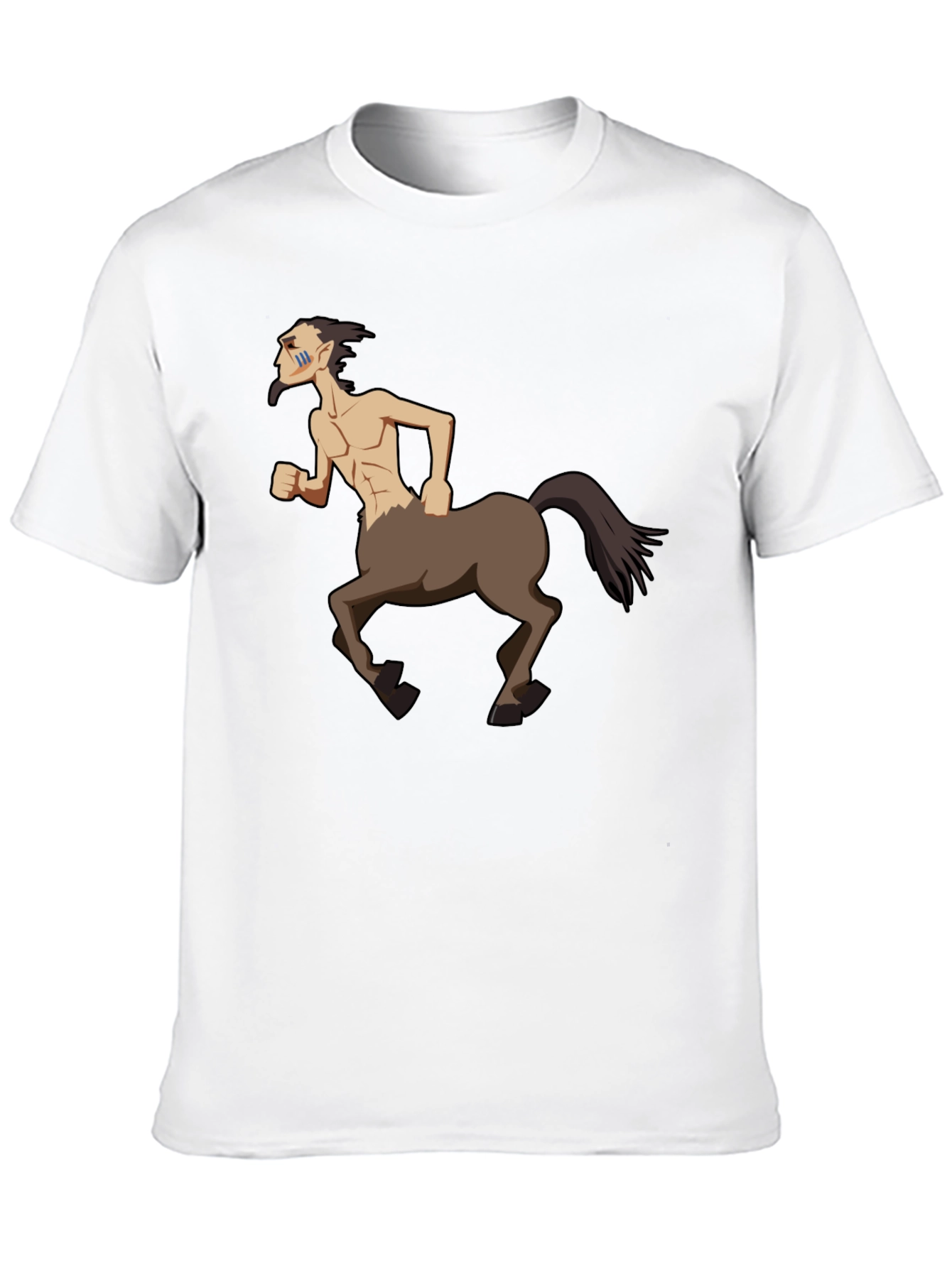 Black Centaur Graphic Tee - Mythical Creature Shirt view 10