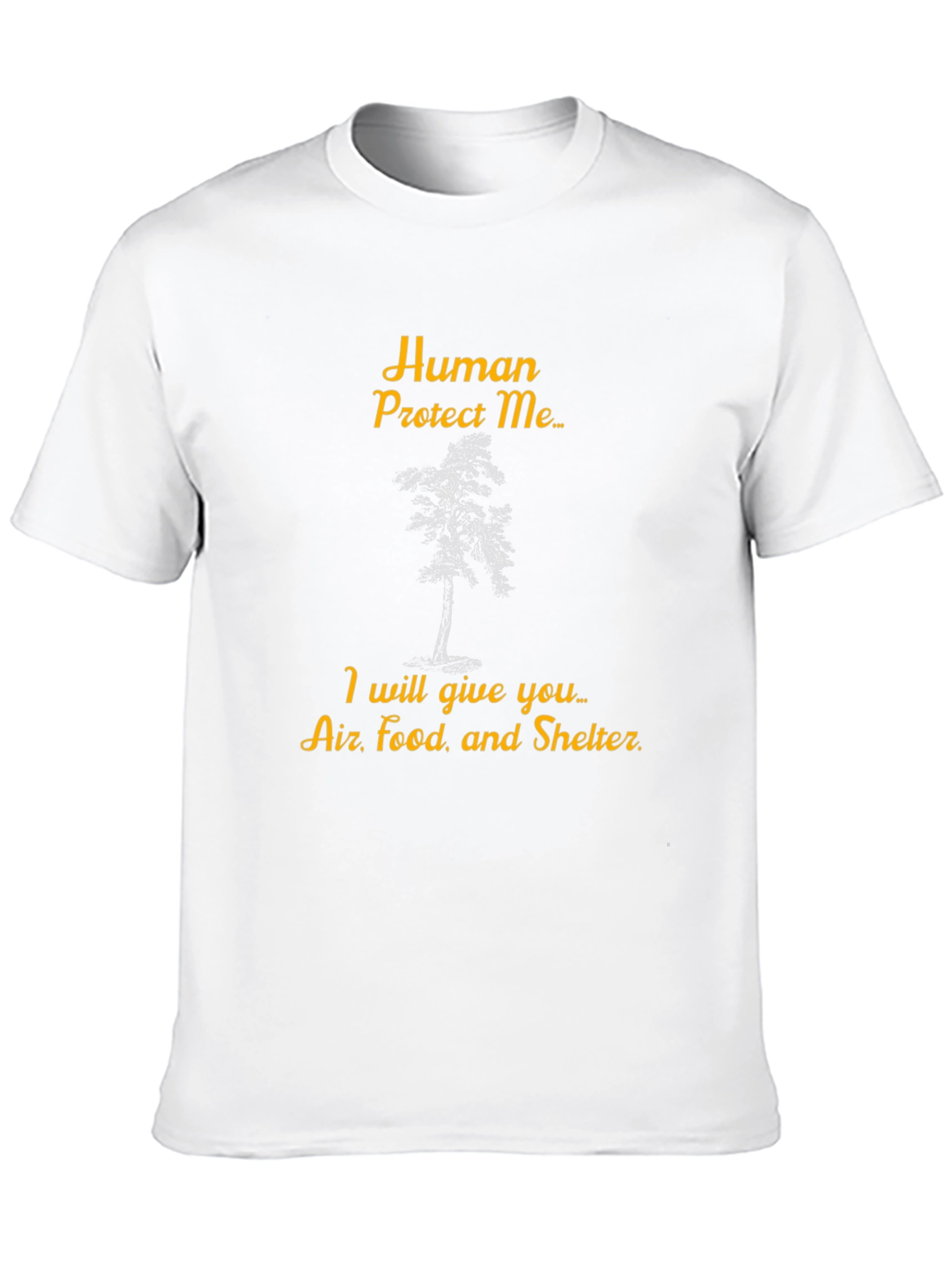 Black Human Protect Me Tree Graphic Tee - Earth Day view 10