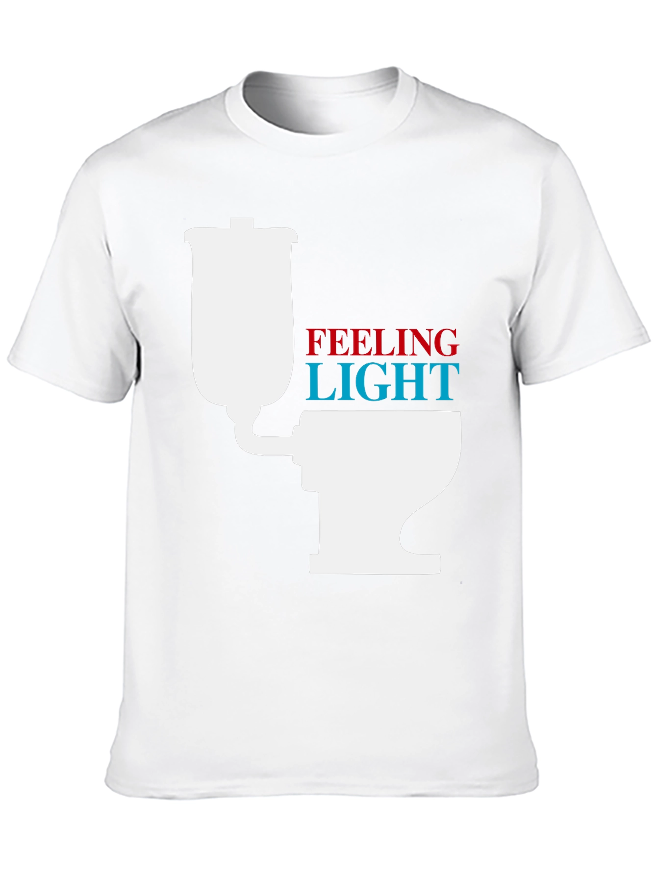 Black Feeling Light Funny Graphic Tee view 10