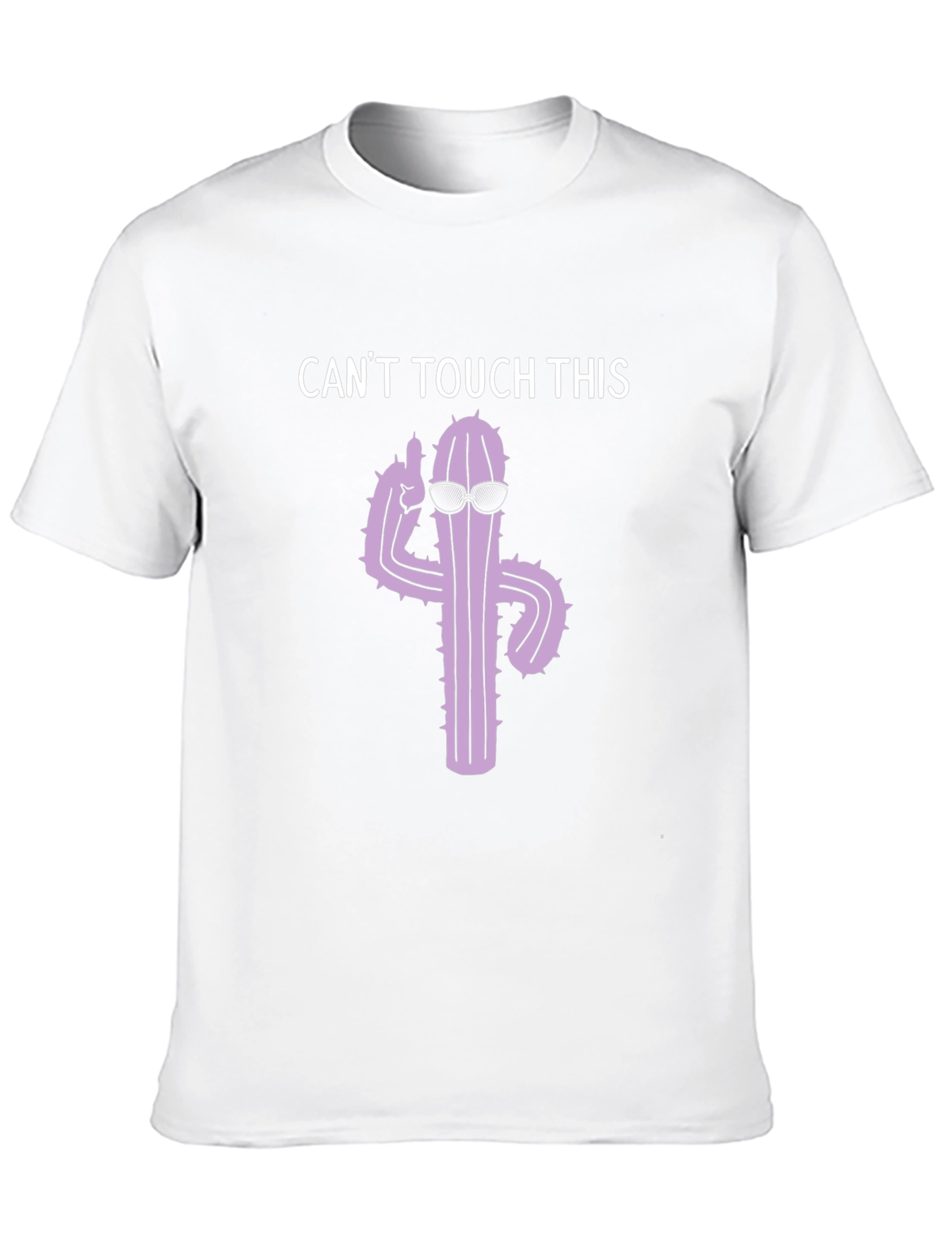 Black Can't Touch This Cactus Graphic T-Shirt view 10