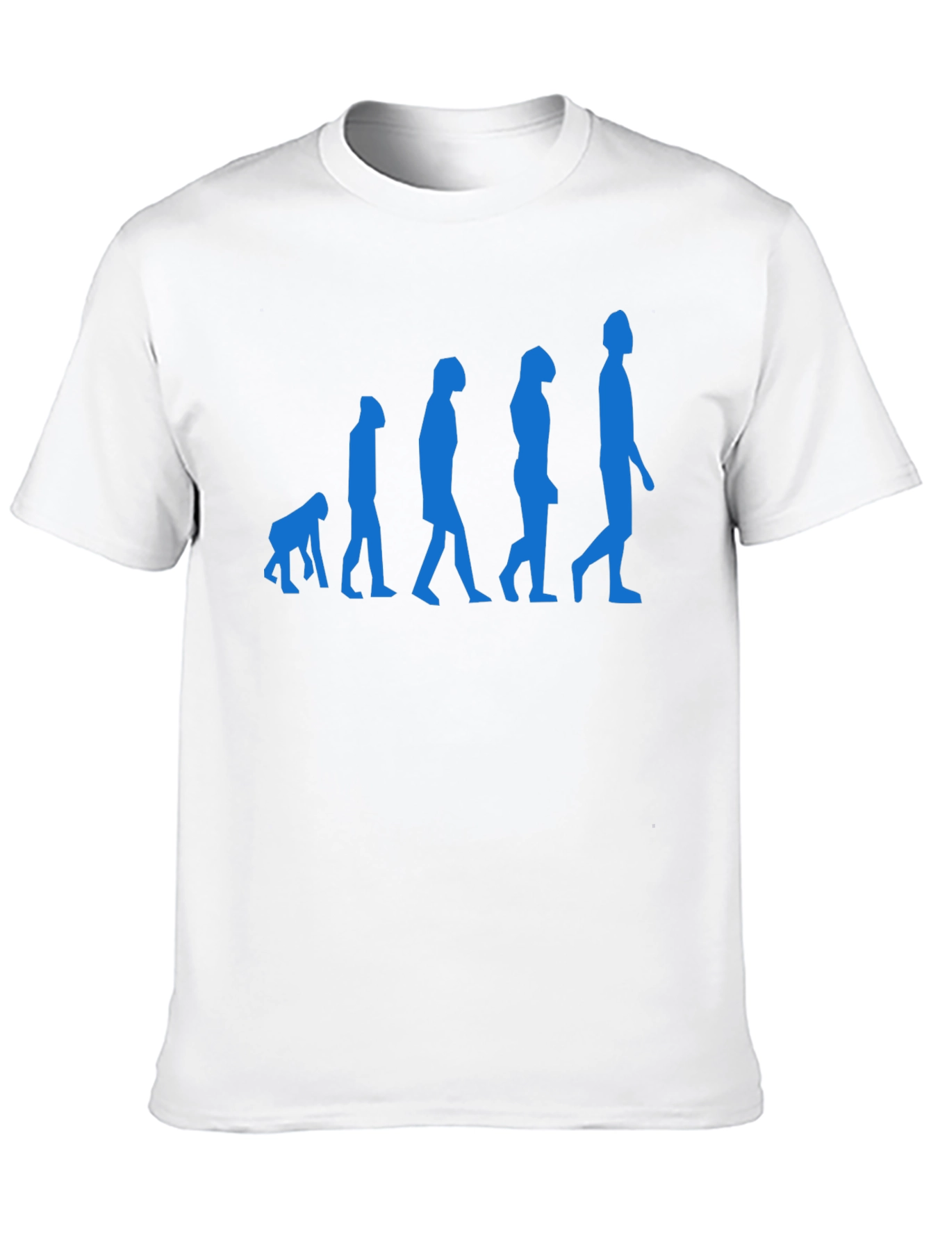 Black Evolution of Man Black Graphic Tee view 10