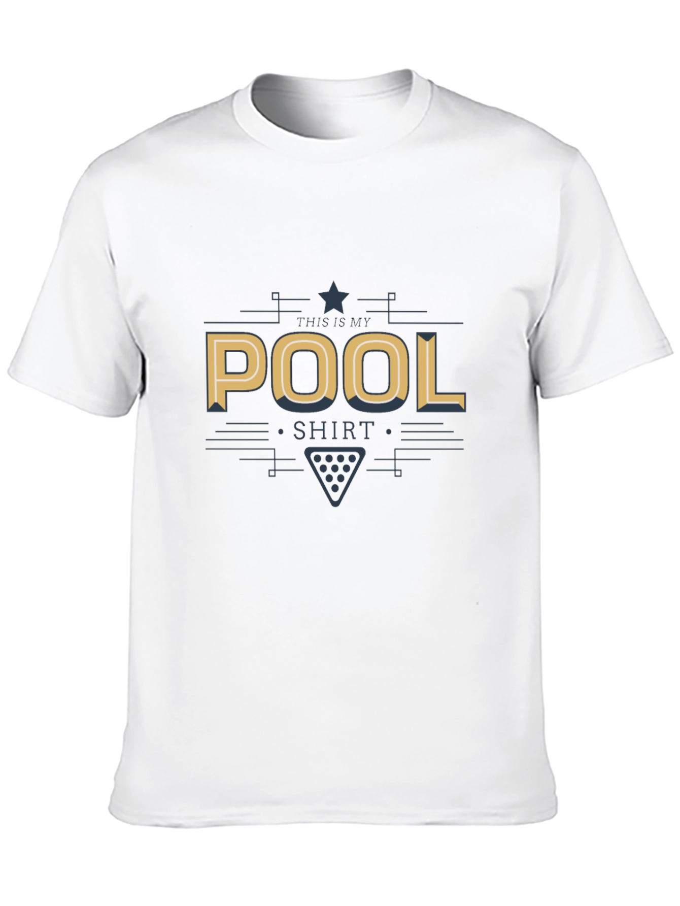 Black Pool Shirt - This is My Pool Shirt Graphic Tee view 10