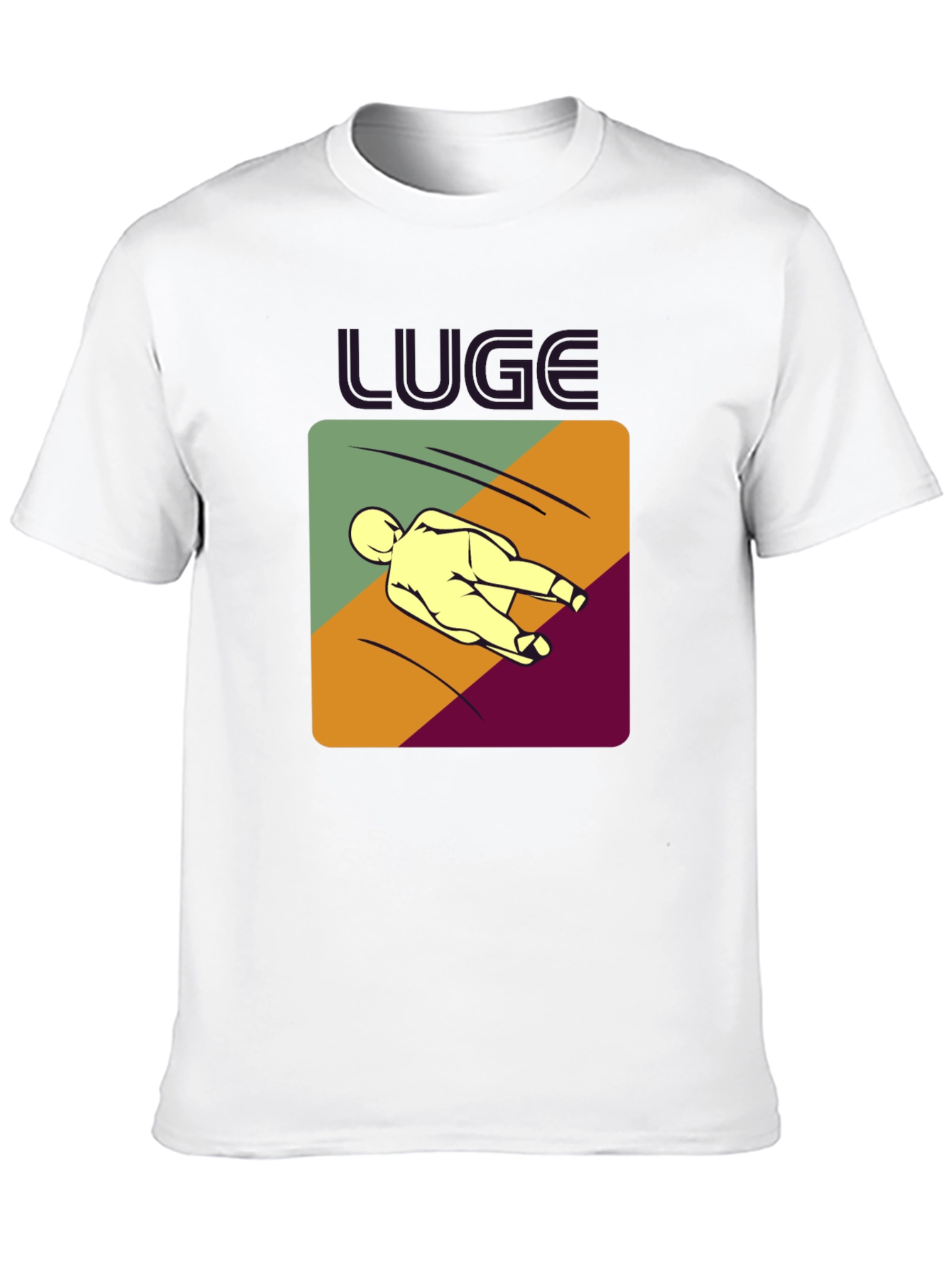 Black Luge Graphic T-Shirt - Cool Sportswear view 10