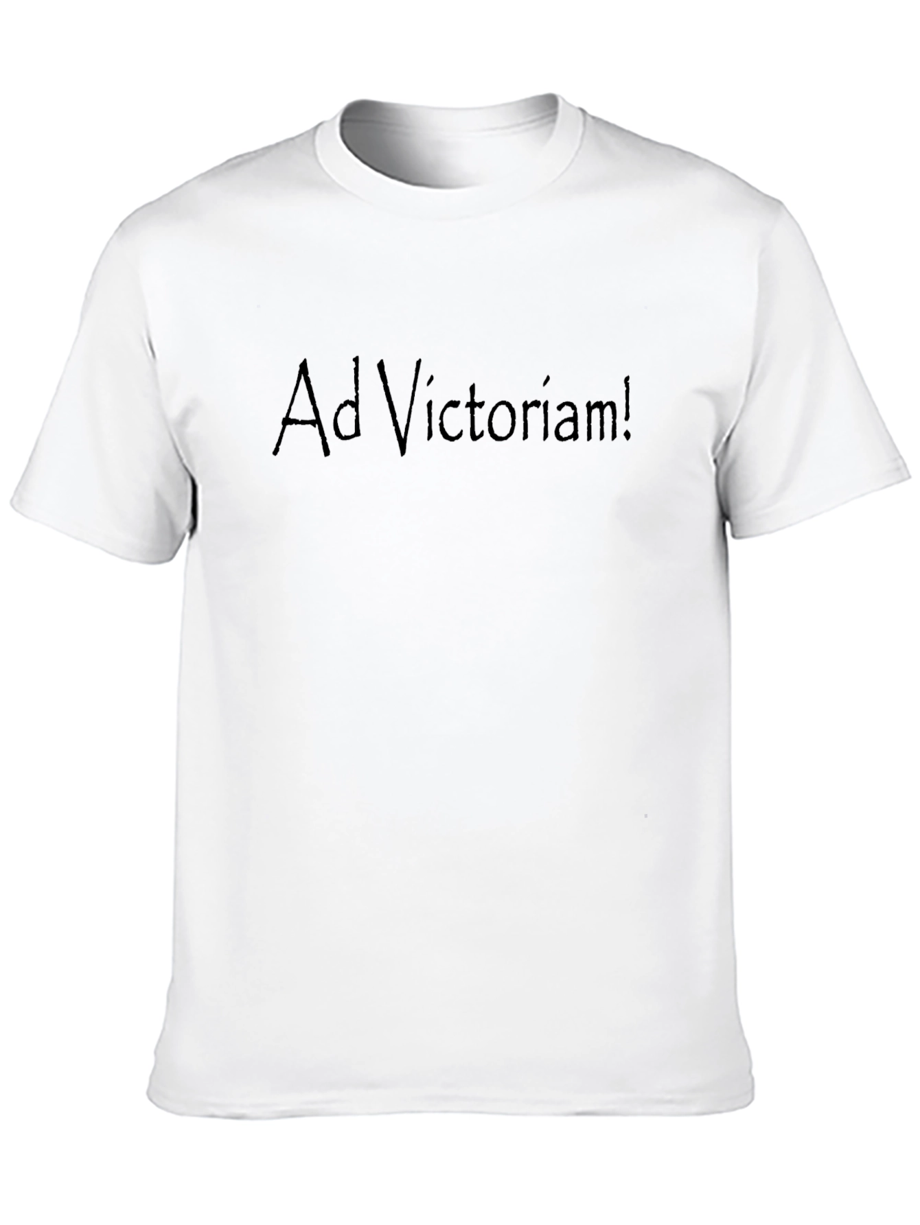 Black Ad Victoriam! T-Shirt - Conquer in Comfort view 10