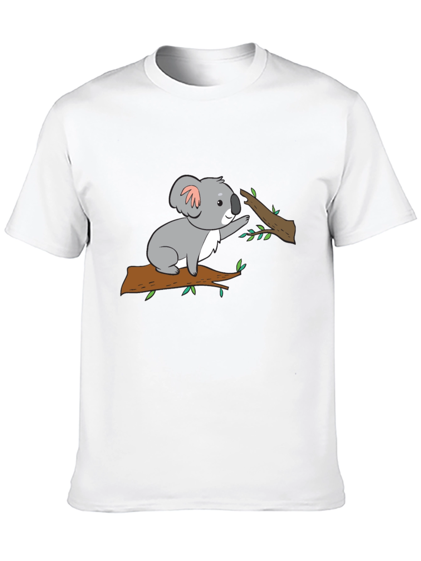 Black Koala Bear Graphic Tee - Cute Animal T-Shirt view 10