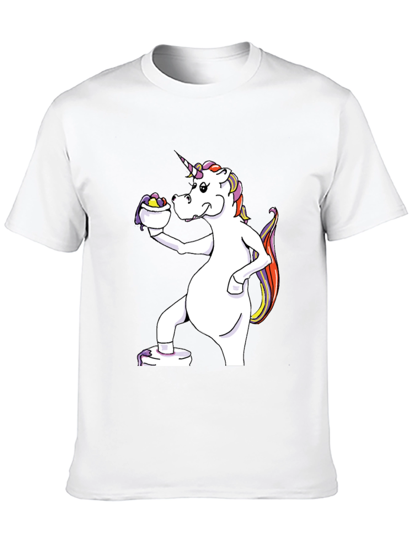 Black Unicorn Easter Egg Hunt T-Shirt view 10