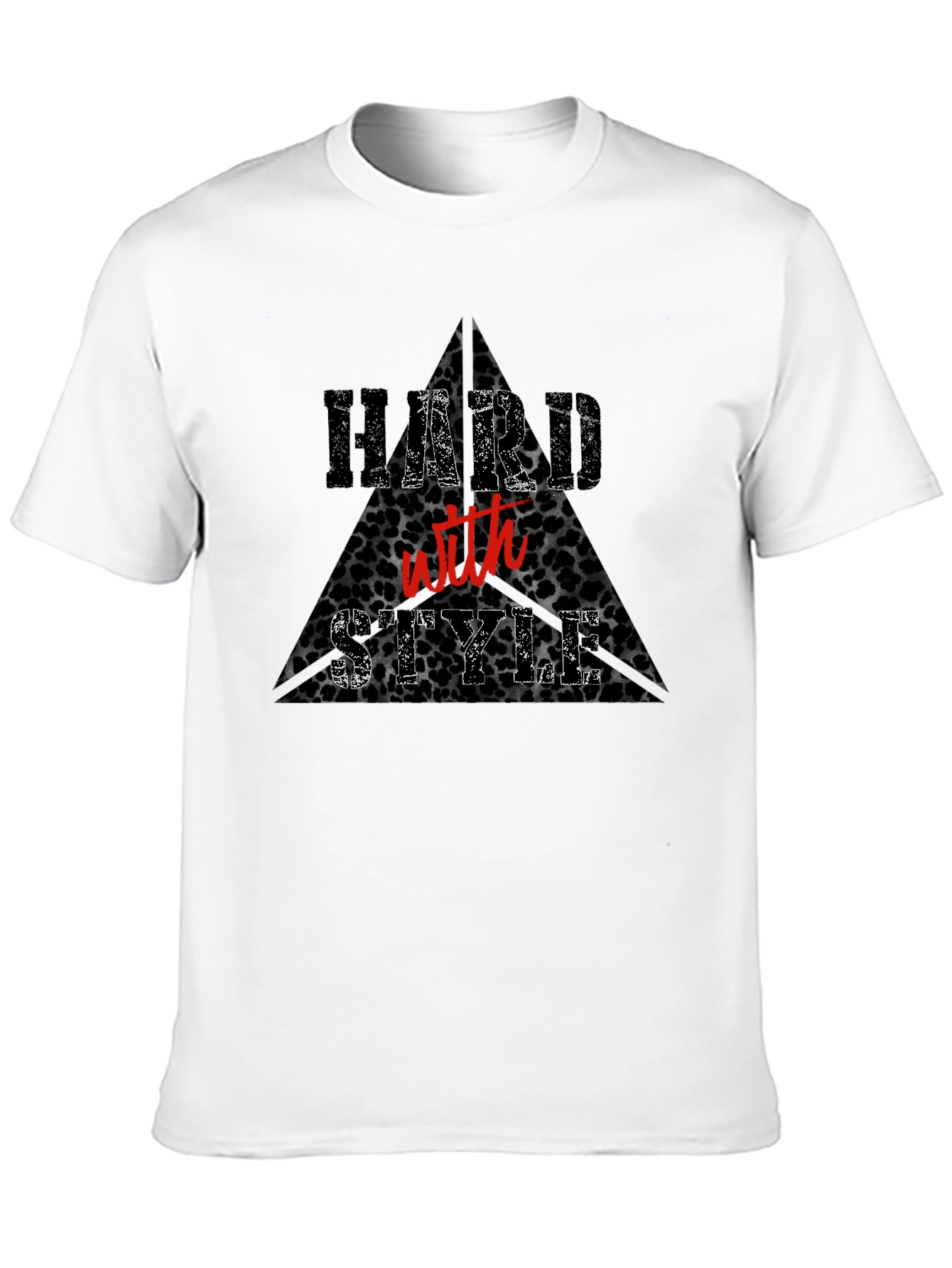 Black Hard with Style Graphic T-Shirt view 10