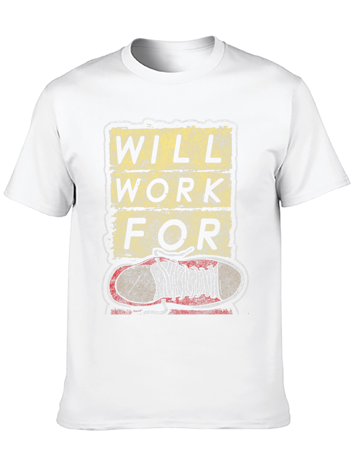 Black Will Work for Shoes T-Shirt view 10