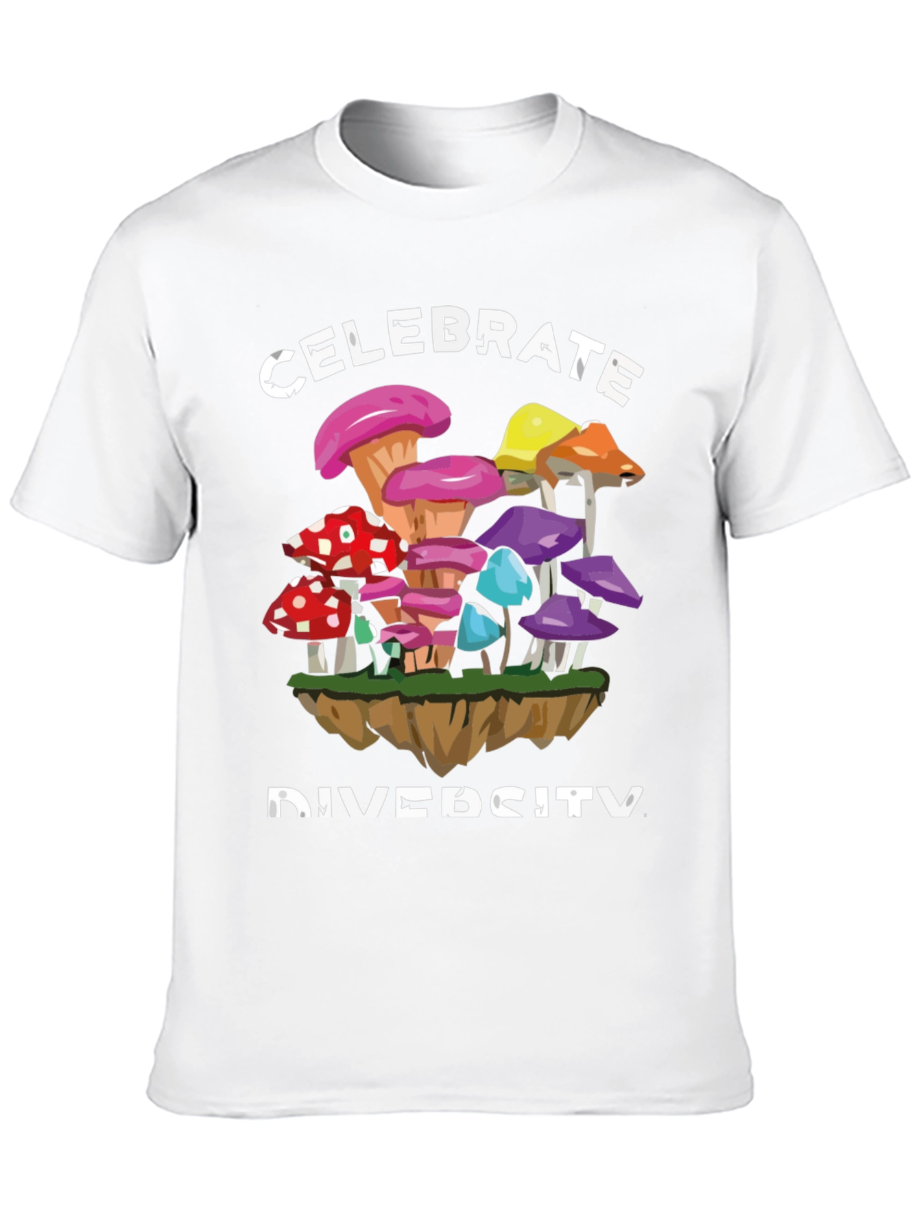 Black Celebrate Diversity Graphic Tee view 10