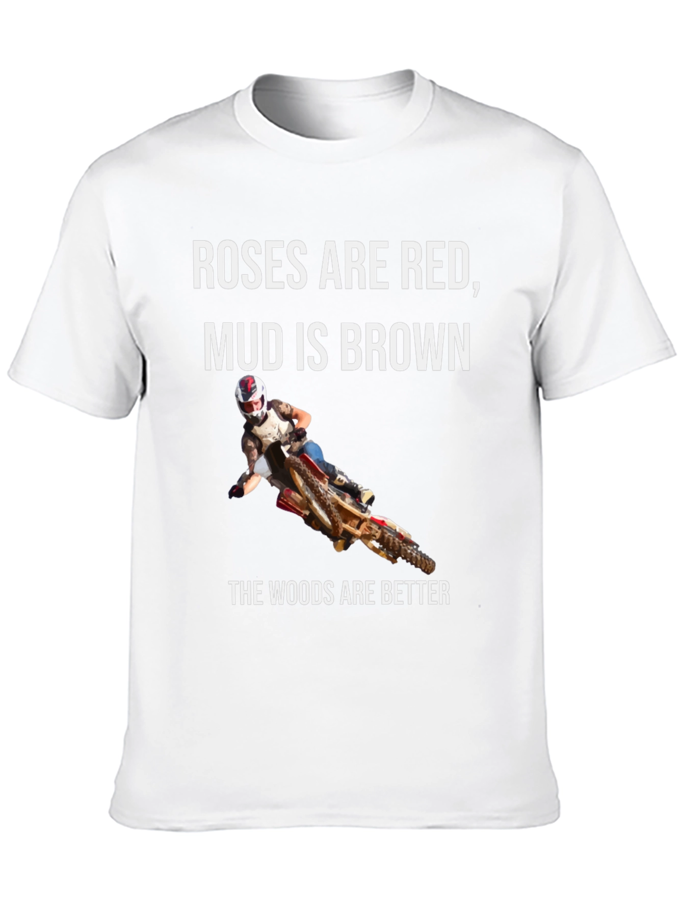 Black Roses Are Red Mud is Brown T-Shirt view 10