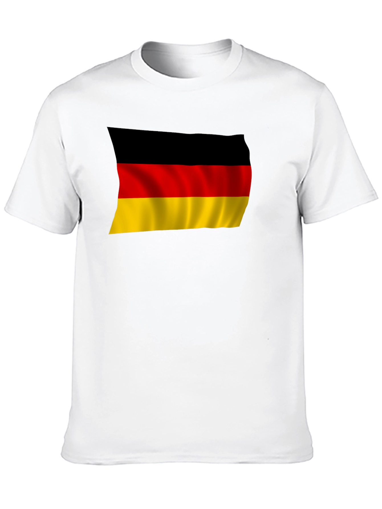 Black Germany Flag T-Shirt - Black Pride Tee view 10