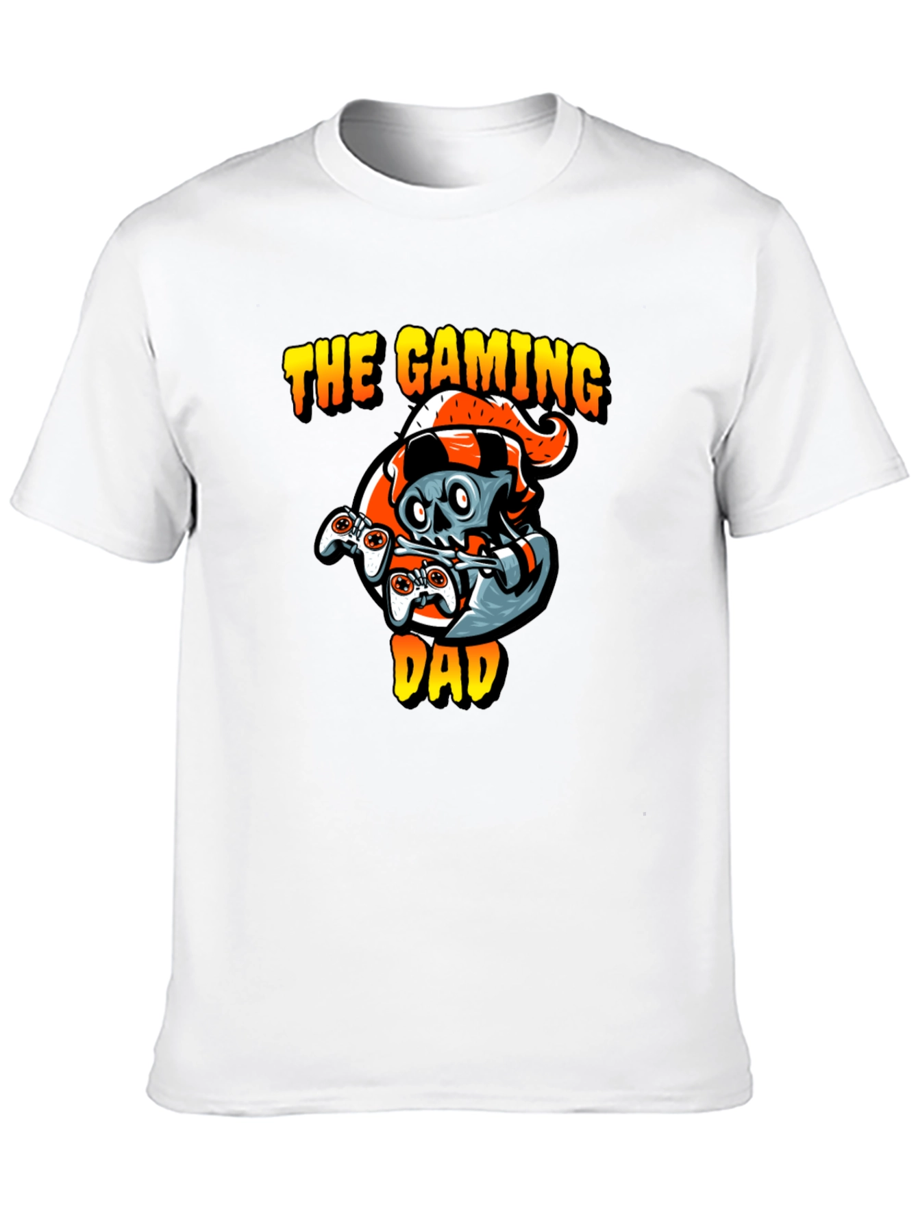 Gaming Dad T-Shirt - Gamer Skull Design - 10