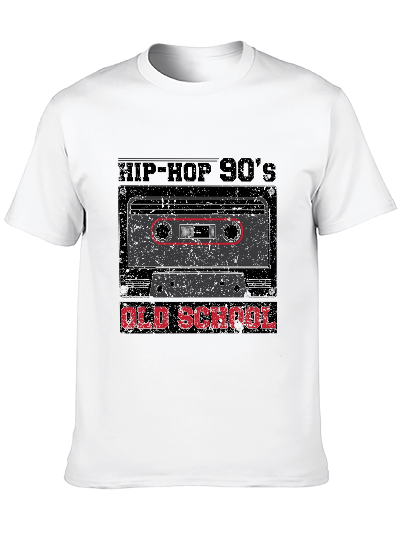 Black Hip-Hop 90's Old School Graphic T-Shirt view 10