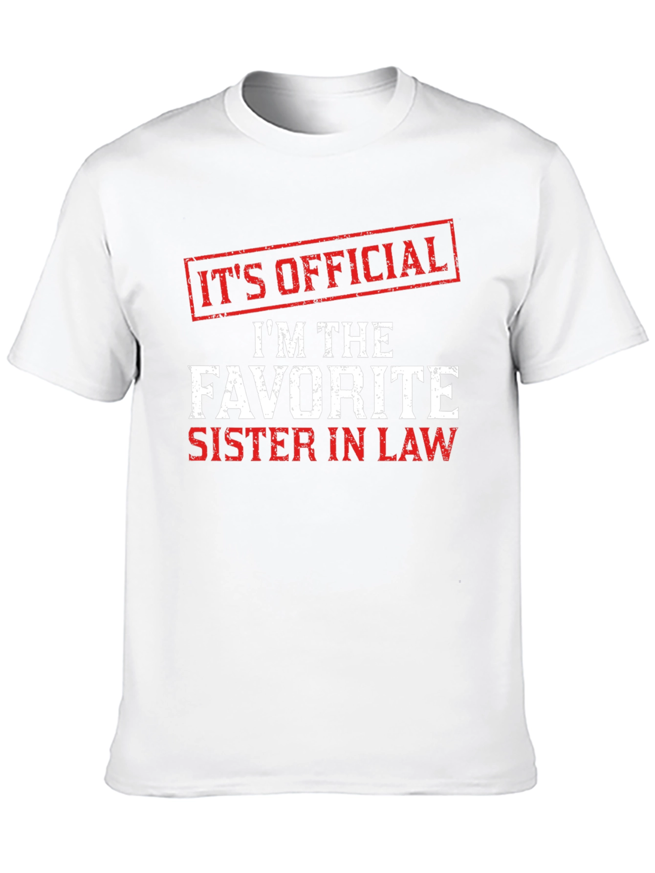 Black Favorite Sister-in-Law Graphic T-Shirt view 10