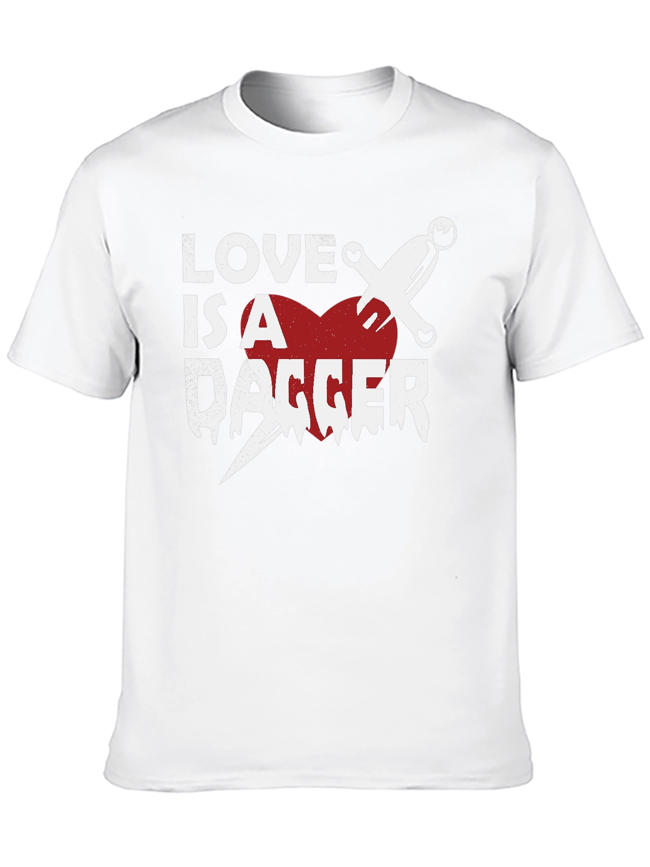 Black Love is a Dagger Graphic Tee view 10