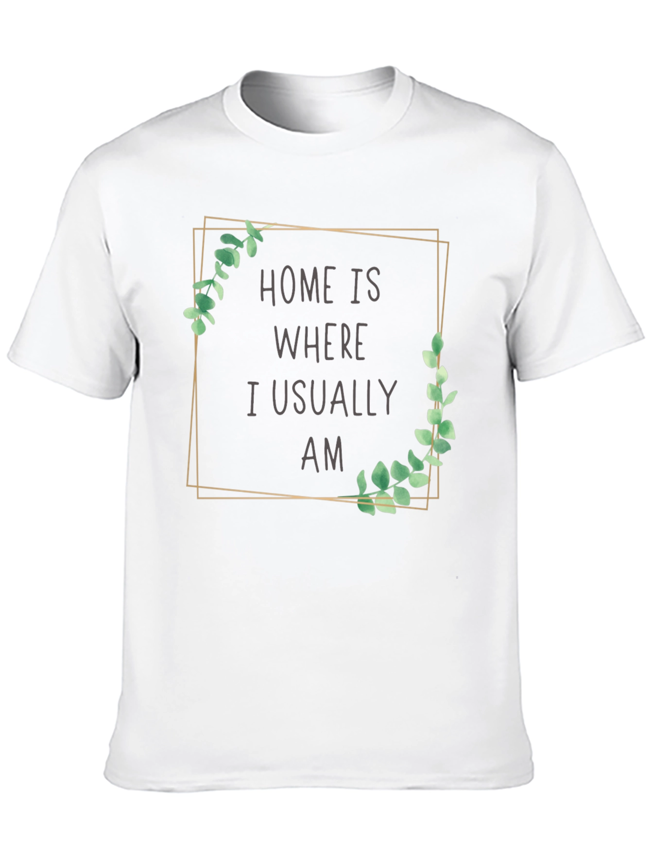 Black Home is Where I Am T-Shirt view 10