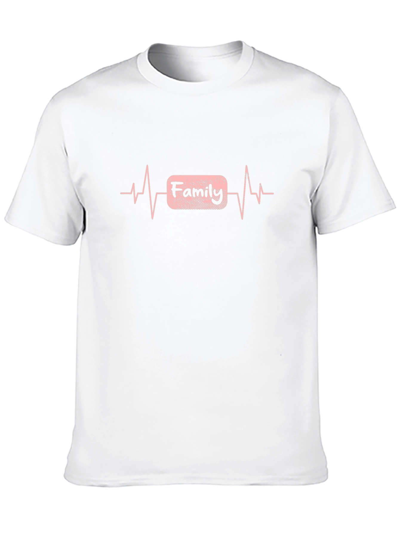 Black Family Heartbeat T-Shirt - Black view 10