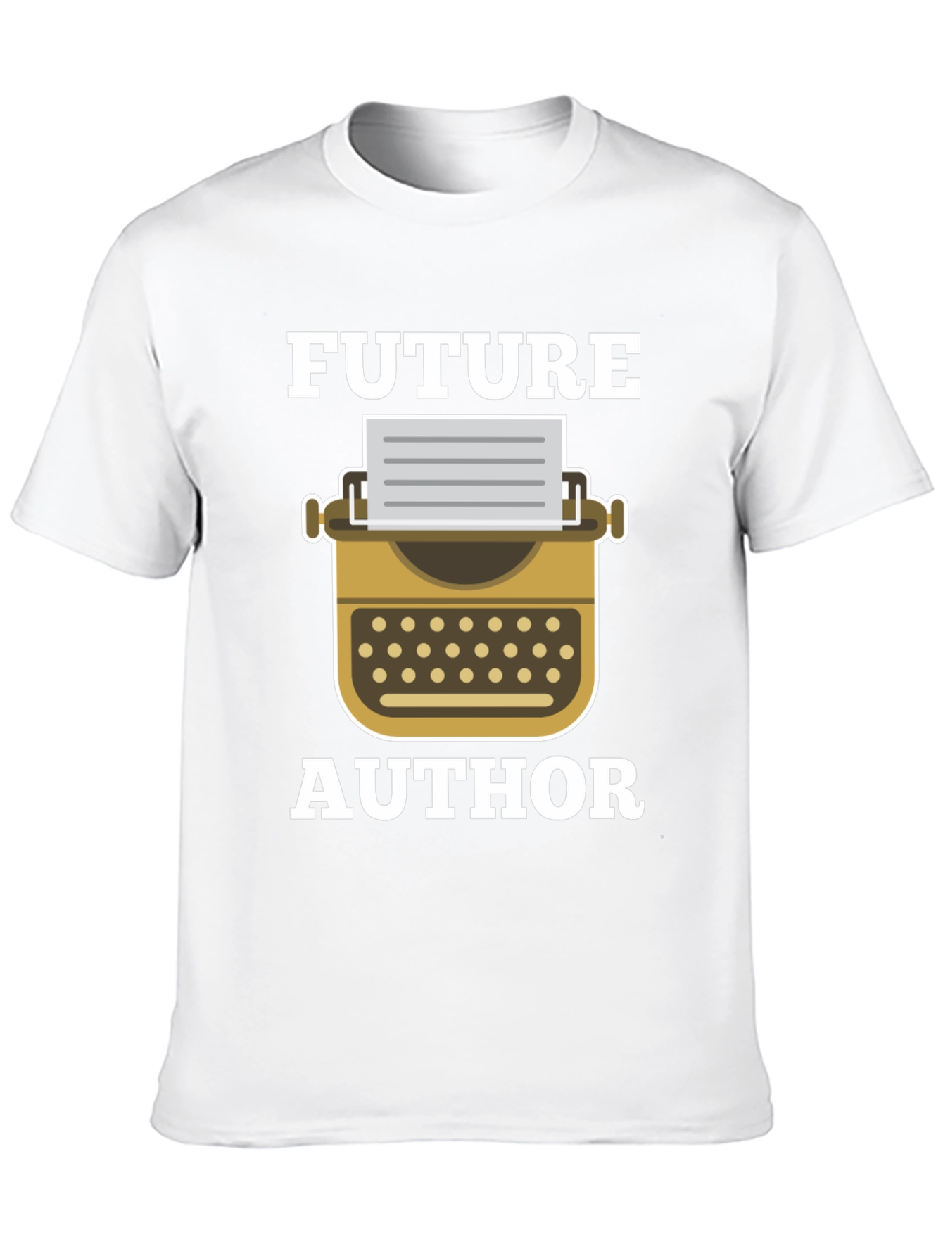 Black Future Author T-Shirt - Writing Gift view 10
