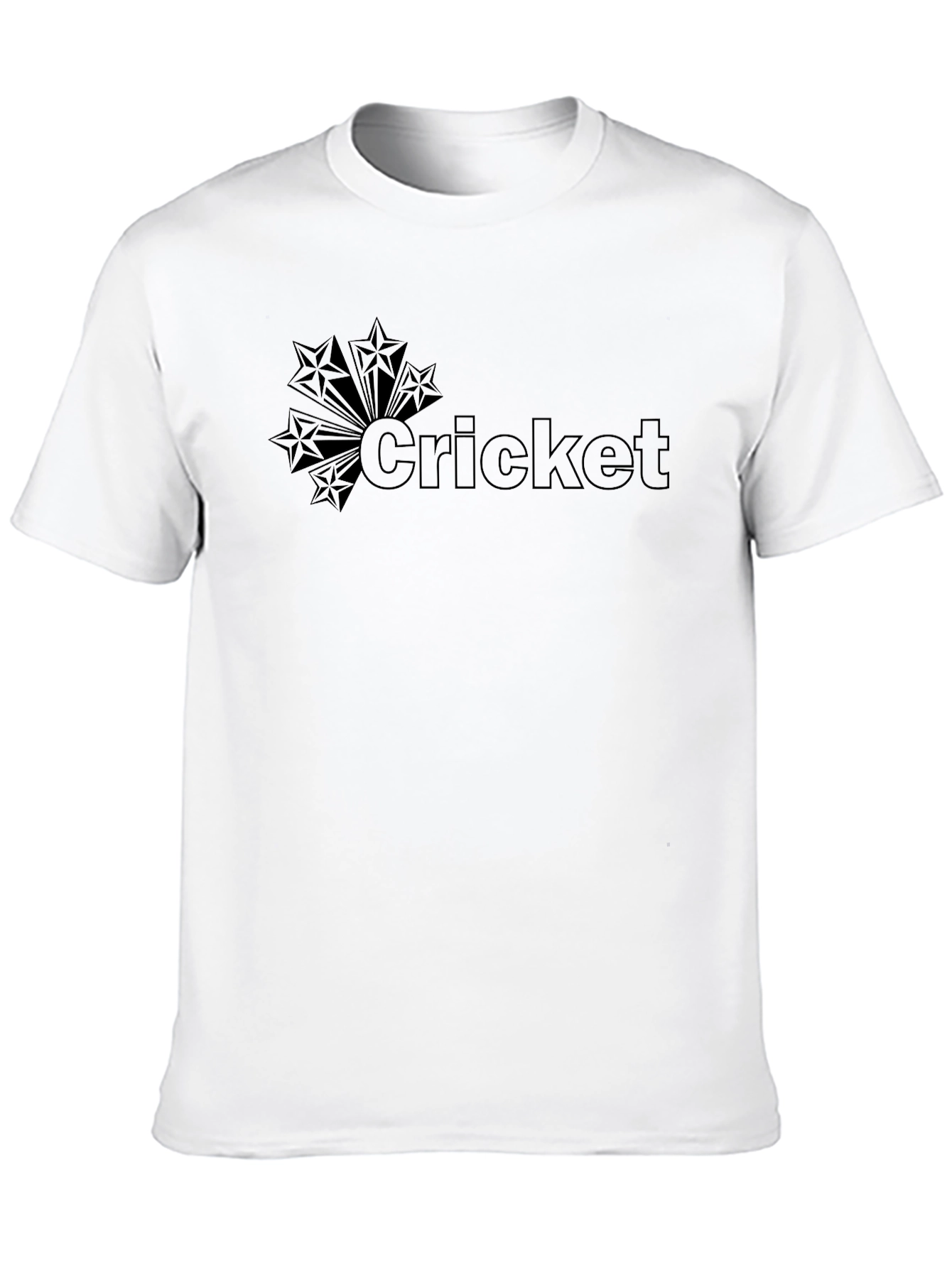 Cricket Star Graphic Tee - Sporty Style - 10