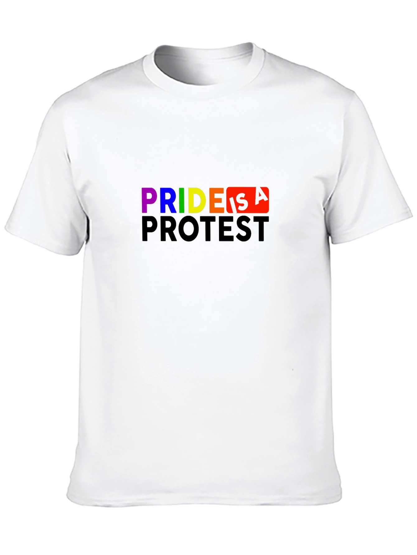 Pride is a Protest Graphic Tee - Black - 10