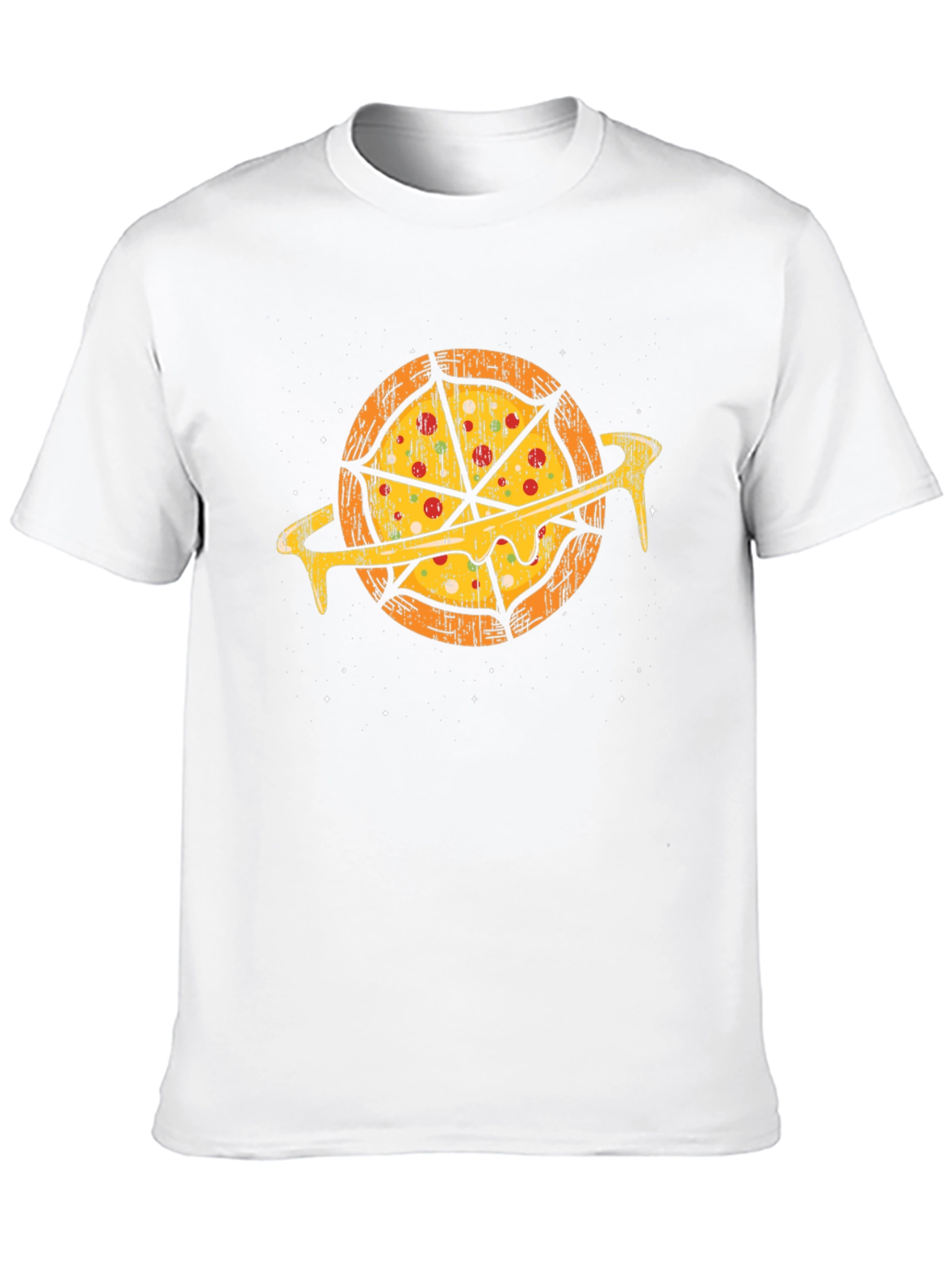 Black Pizza Planet Graphic T-Shirt - Unique Foodie Style view 10