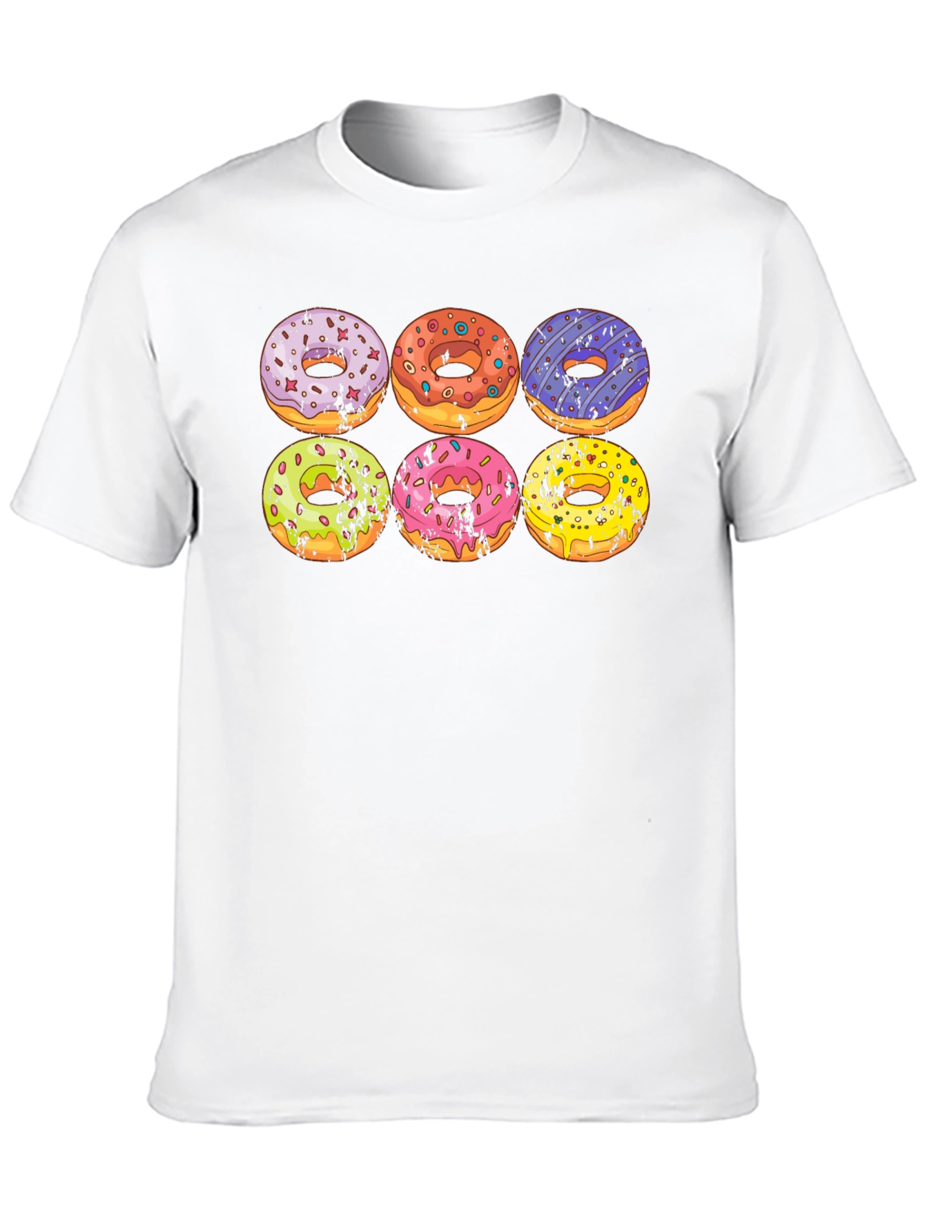 Black Donut T-Shirt - Novelty Graphic Tee for Donut Lovers view 10