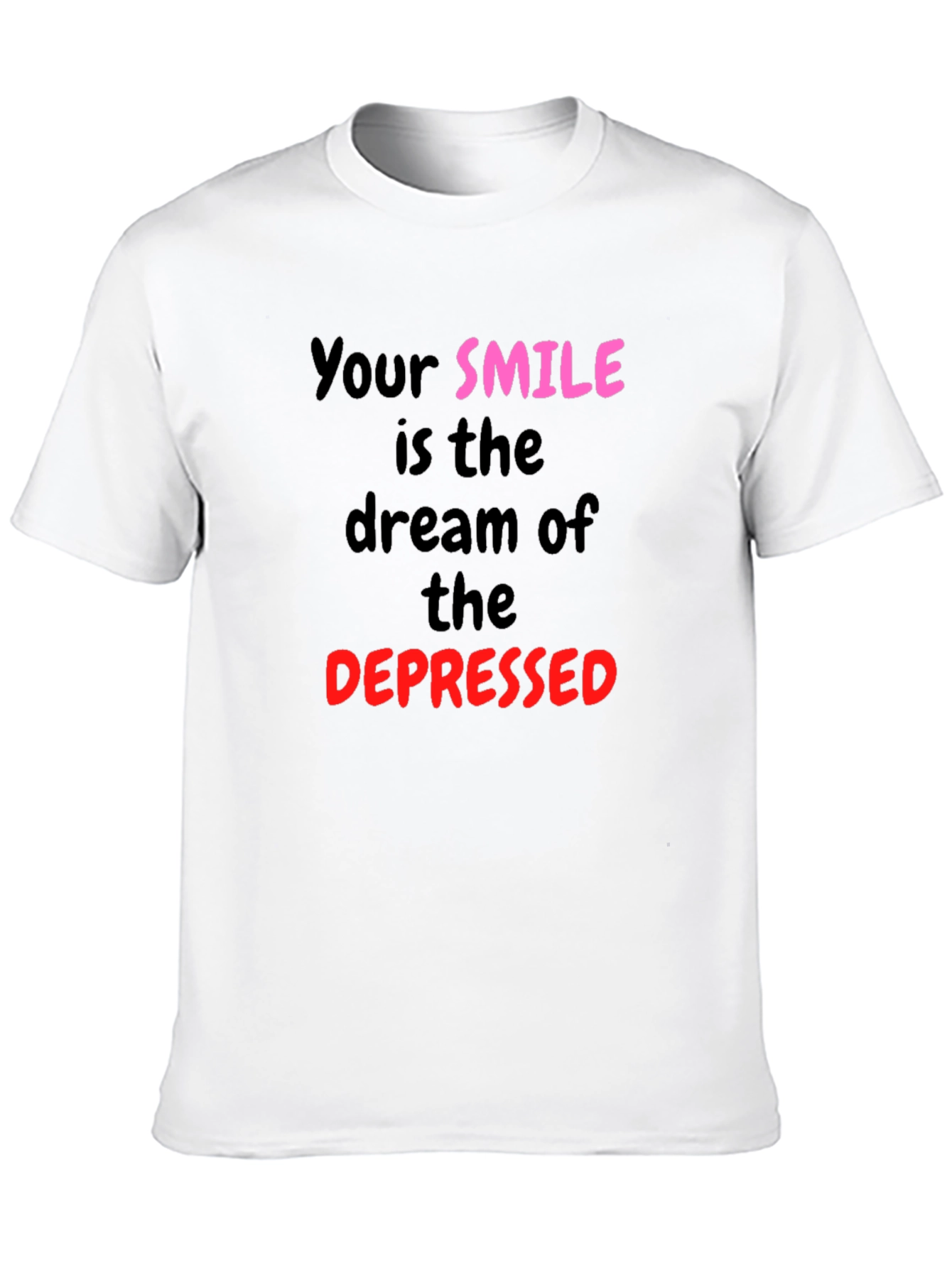 Black Smile Dream Graphic Tee - Black view 10