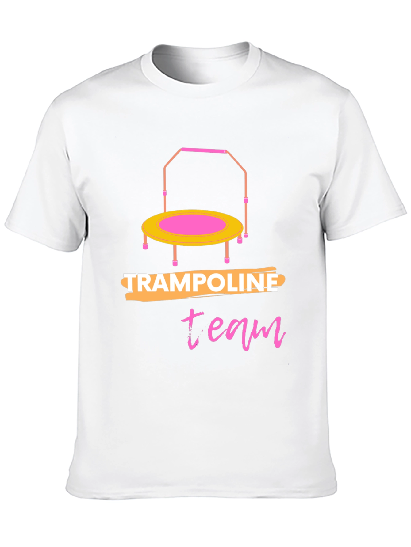 Black Trampoline Team Black T-Shirt view 10