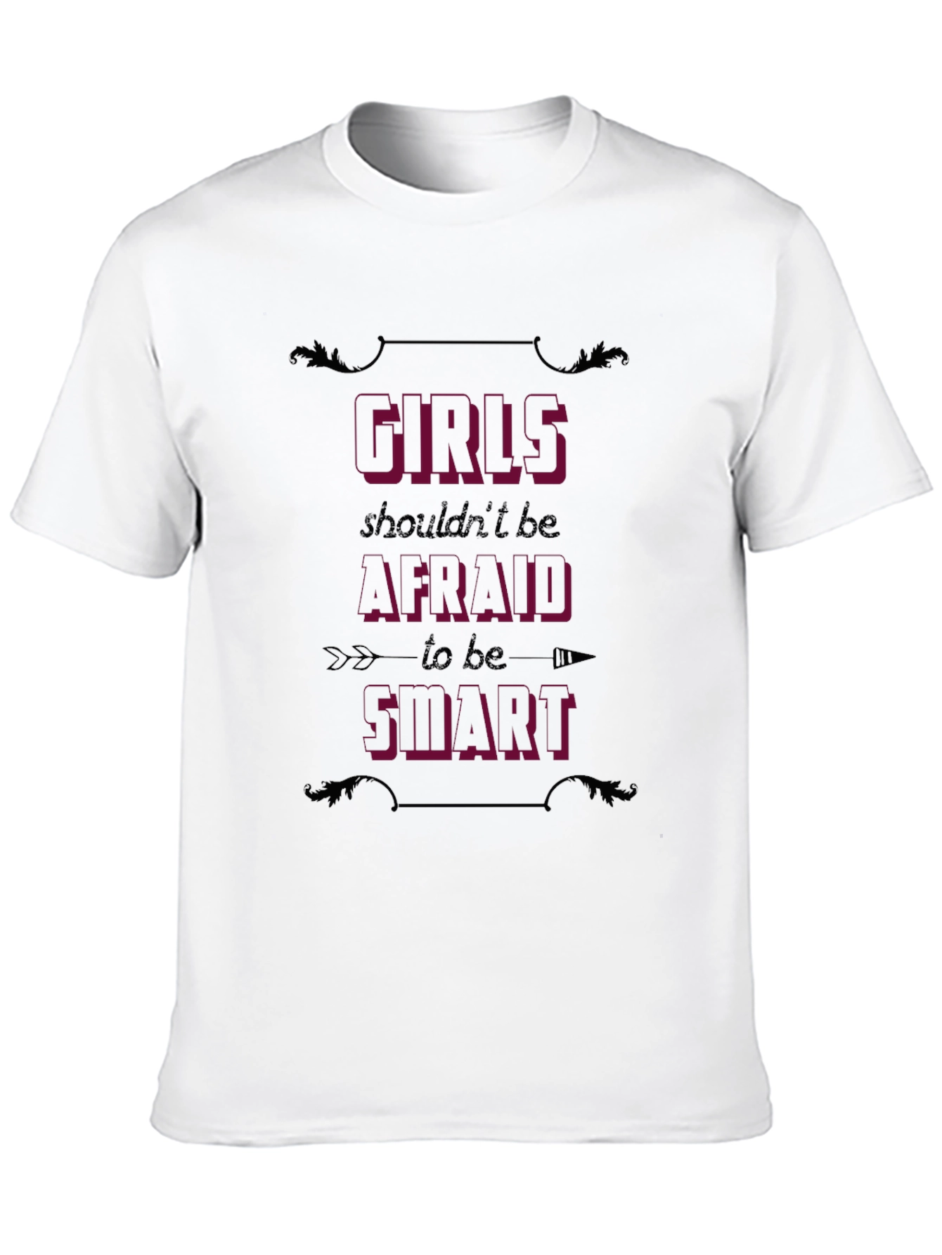 Black Girls Shouldn't Be Afraid to Be Smart T-Shirt view 10
