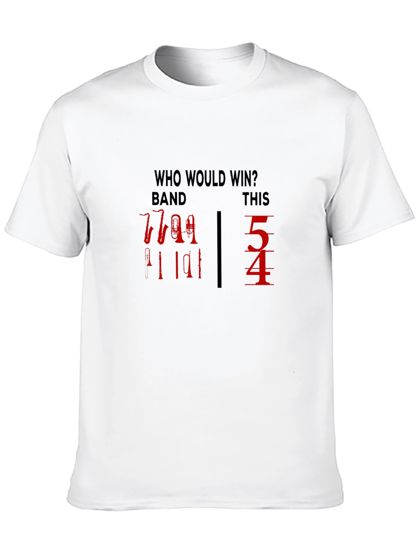 Black Band vs 5/4 Time T-Shirt view 10