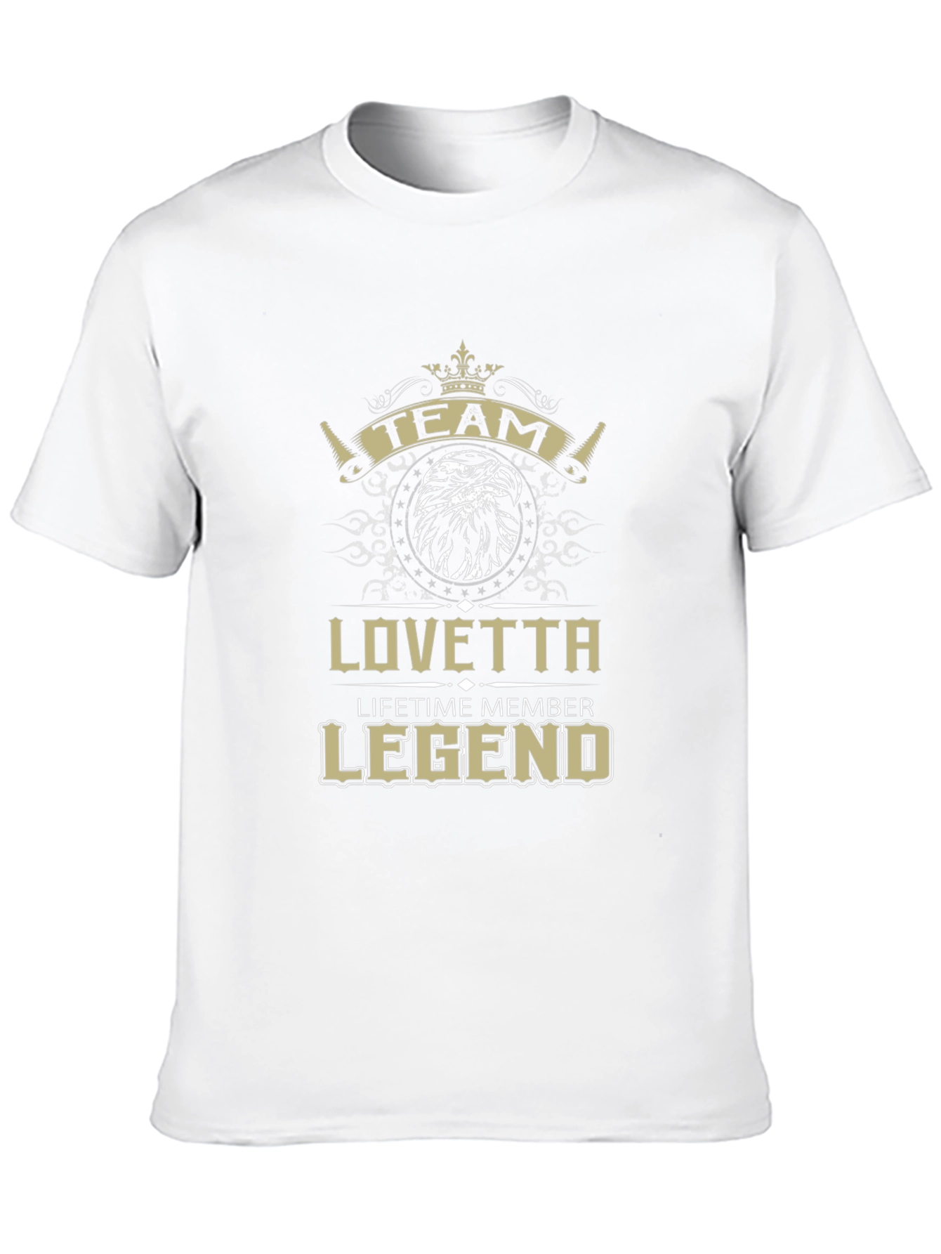 Black Lovetta Team Legend Black T-Shirt view 10