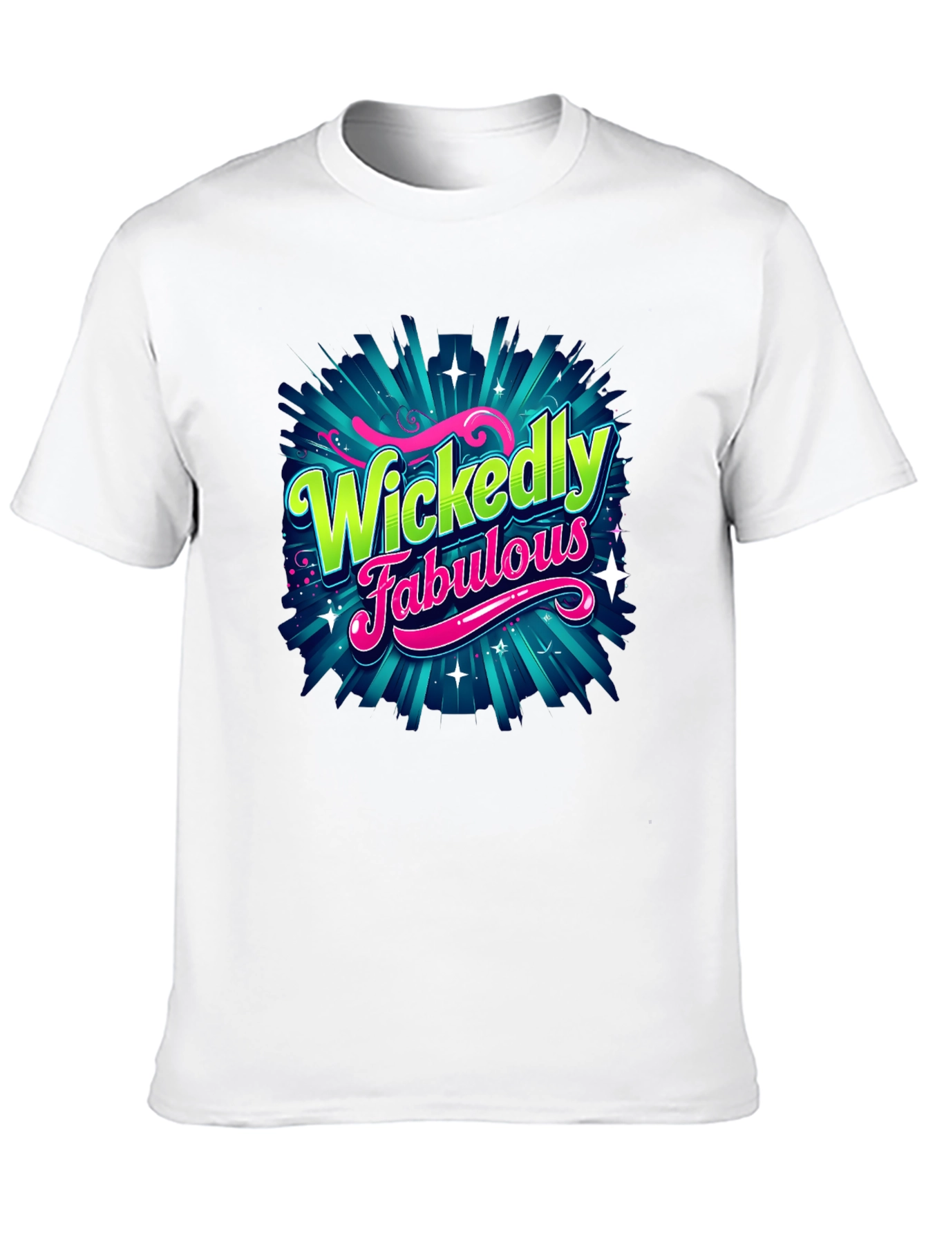 Black Wickedly Fabulous Graphic T-Shirt view 10