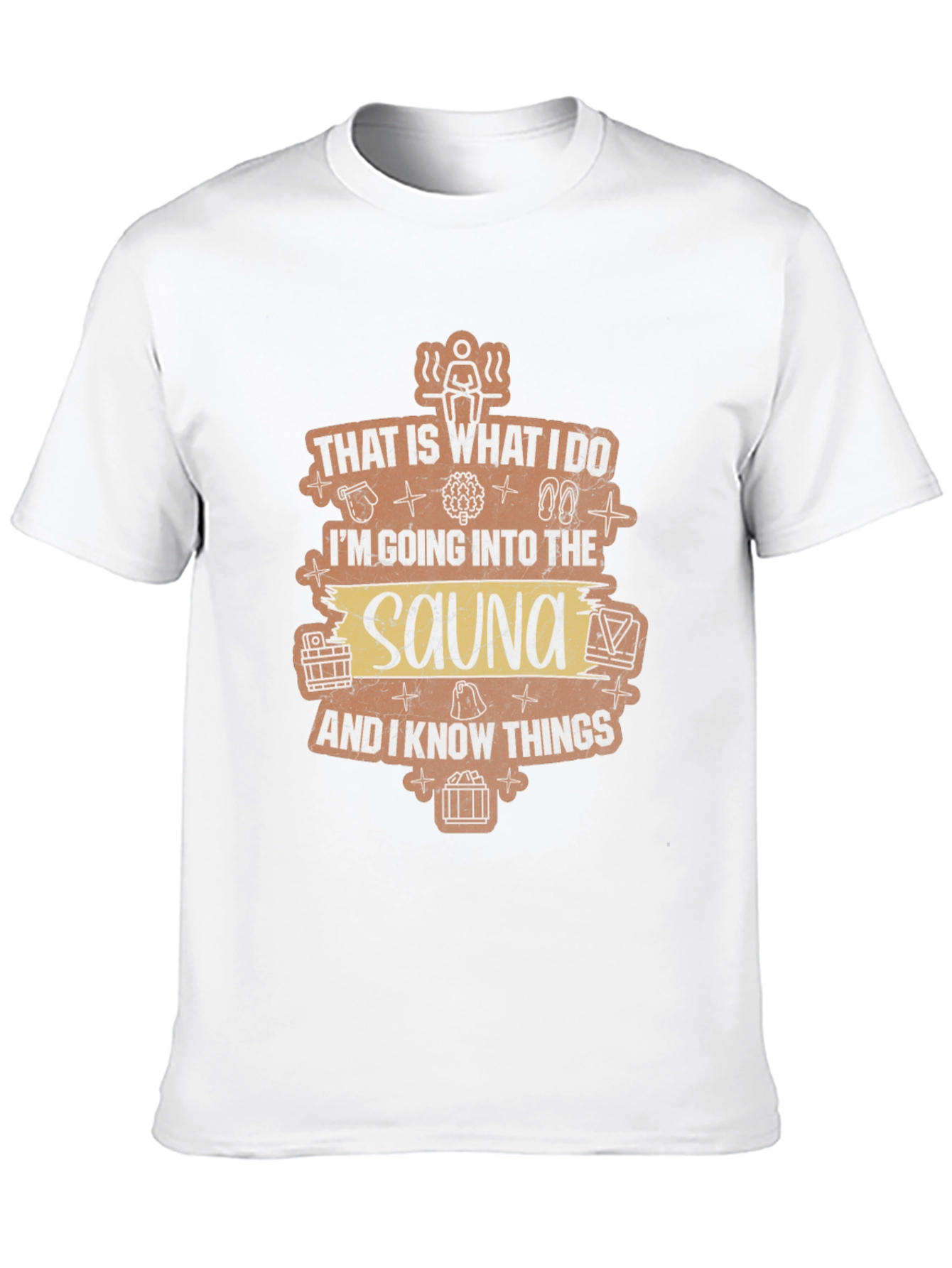 Black Sauna Lover T-Shirt - That Is What I Do view 10
