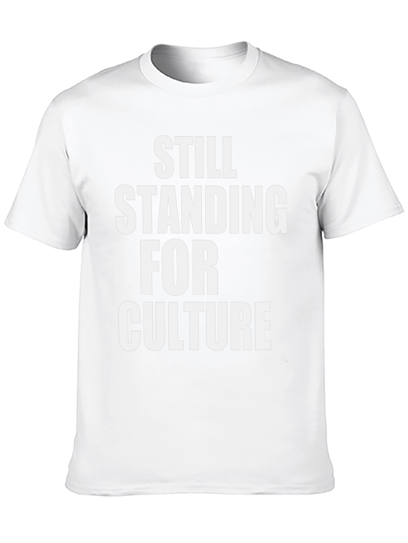 Black Still Standing For Culture Black Graphic T-Shirt view 10
