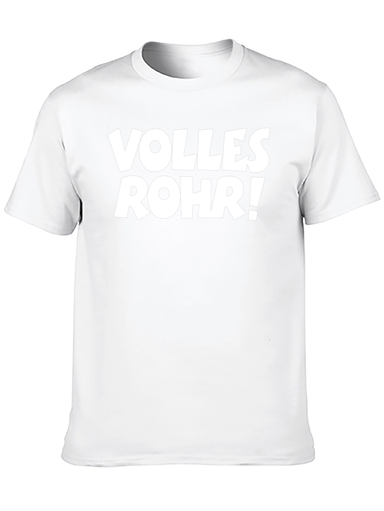 Black Volles Rohr! Funny Graphic Tee view 10