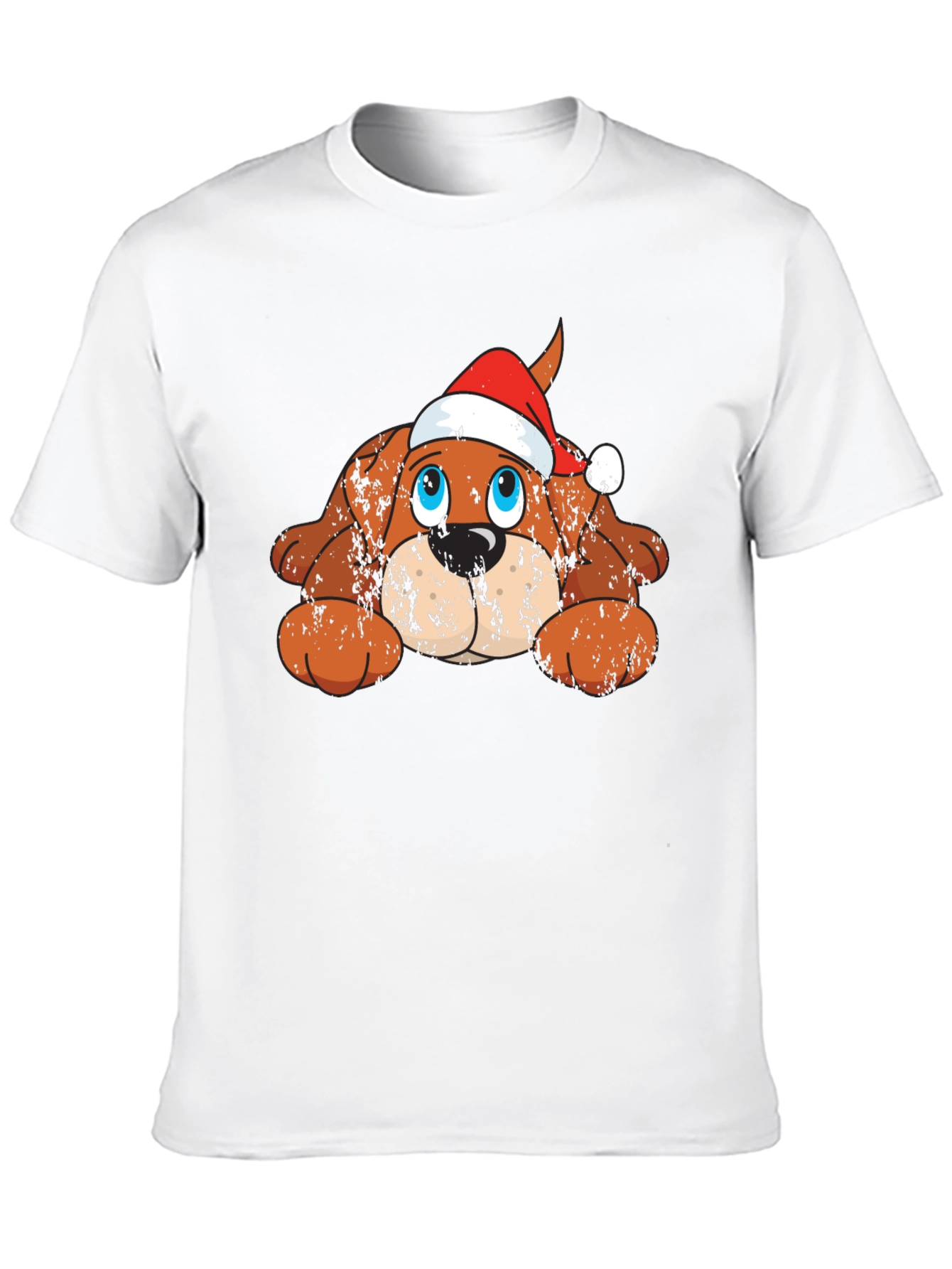 Black Festive Dog Graphic Tee view 10