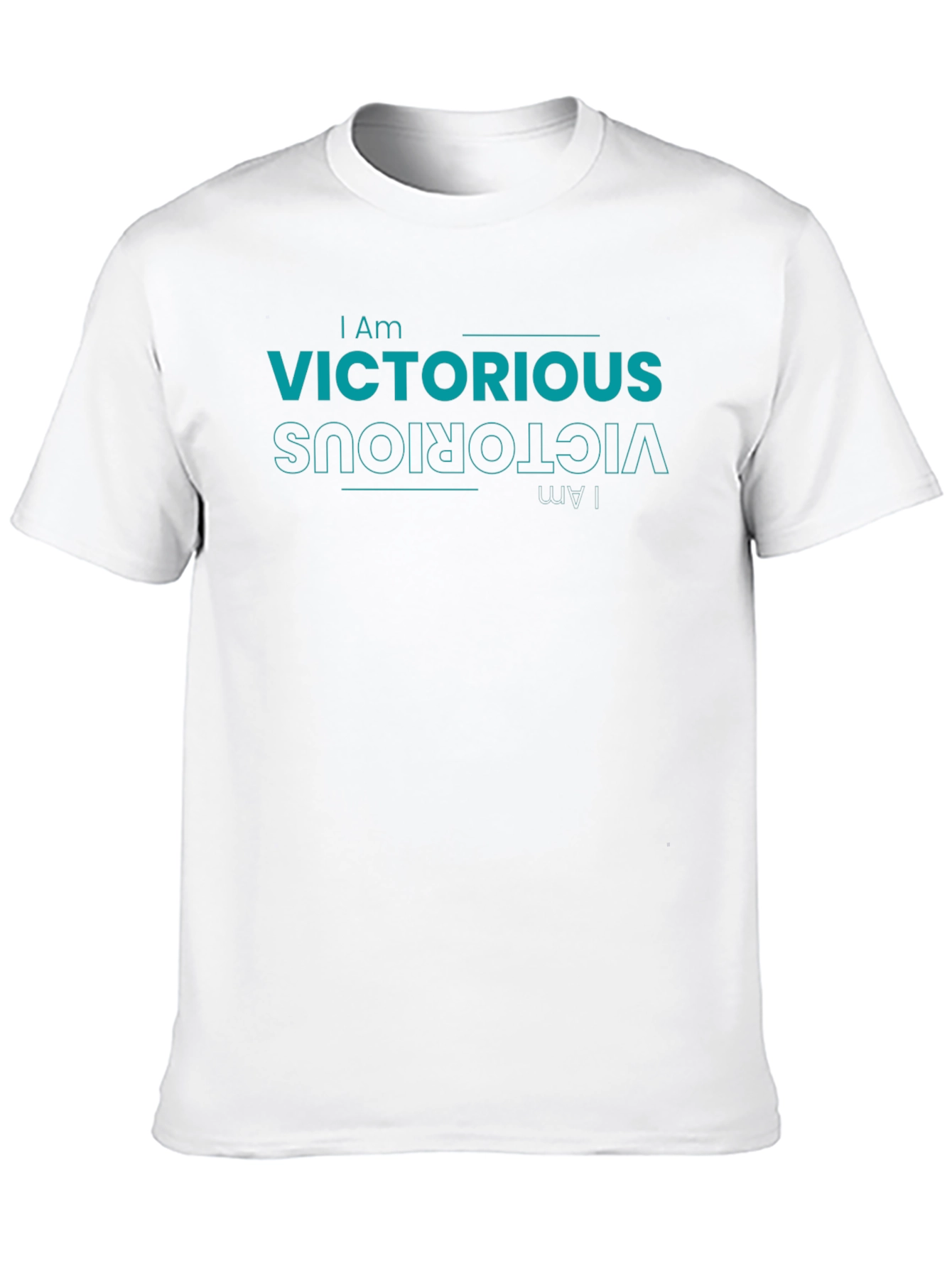 Black Victorious Graphic Tee - Stylish Everyday Wear view 10