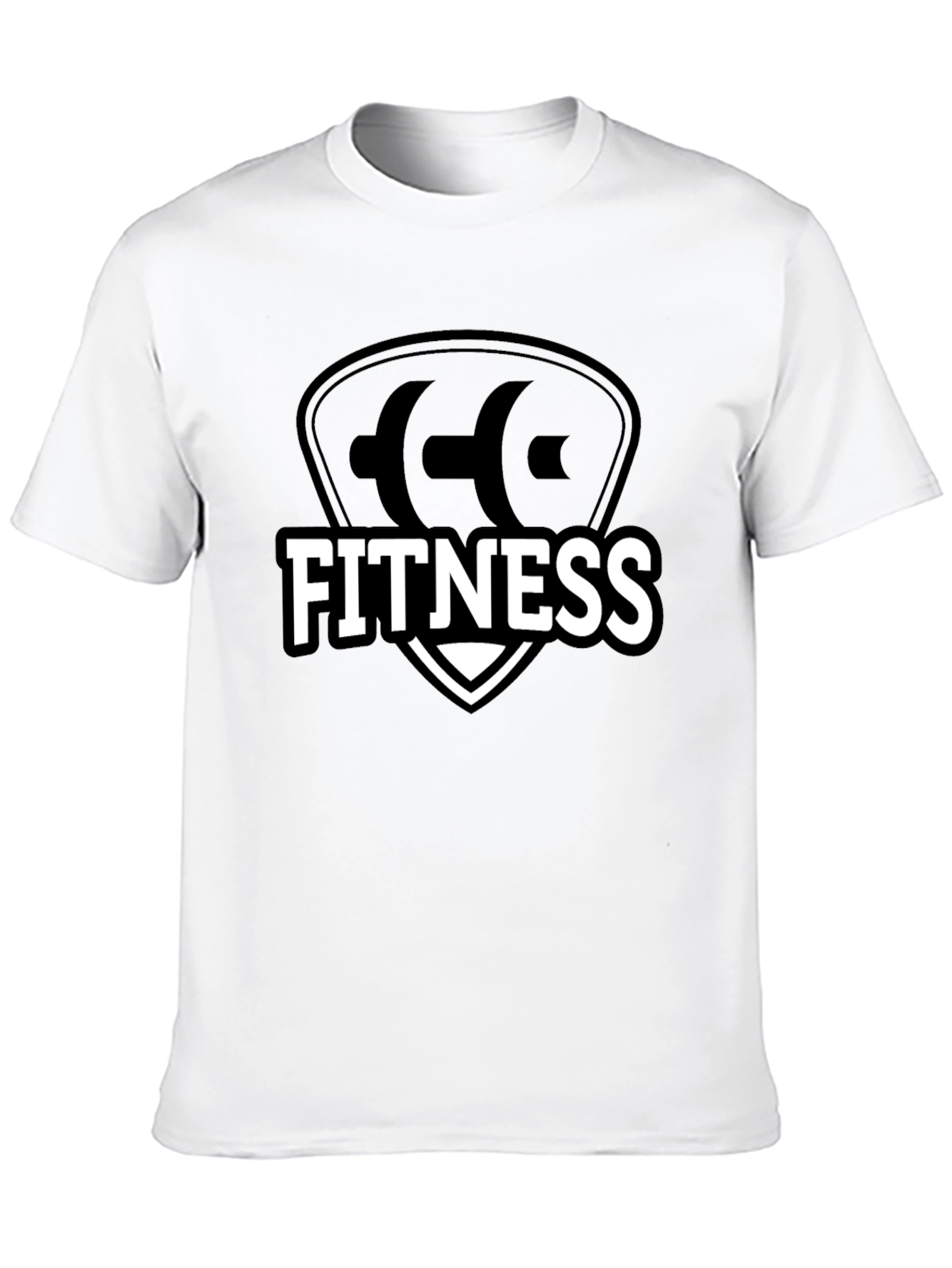 Black Fitness Black T-Shirt view 10