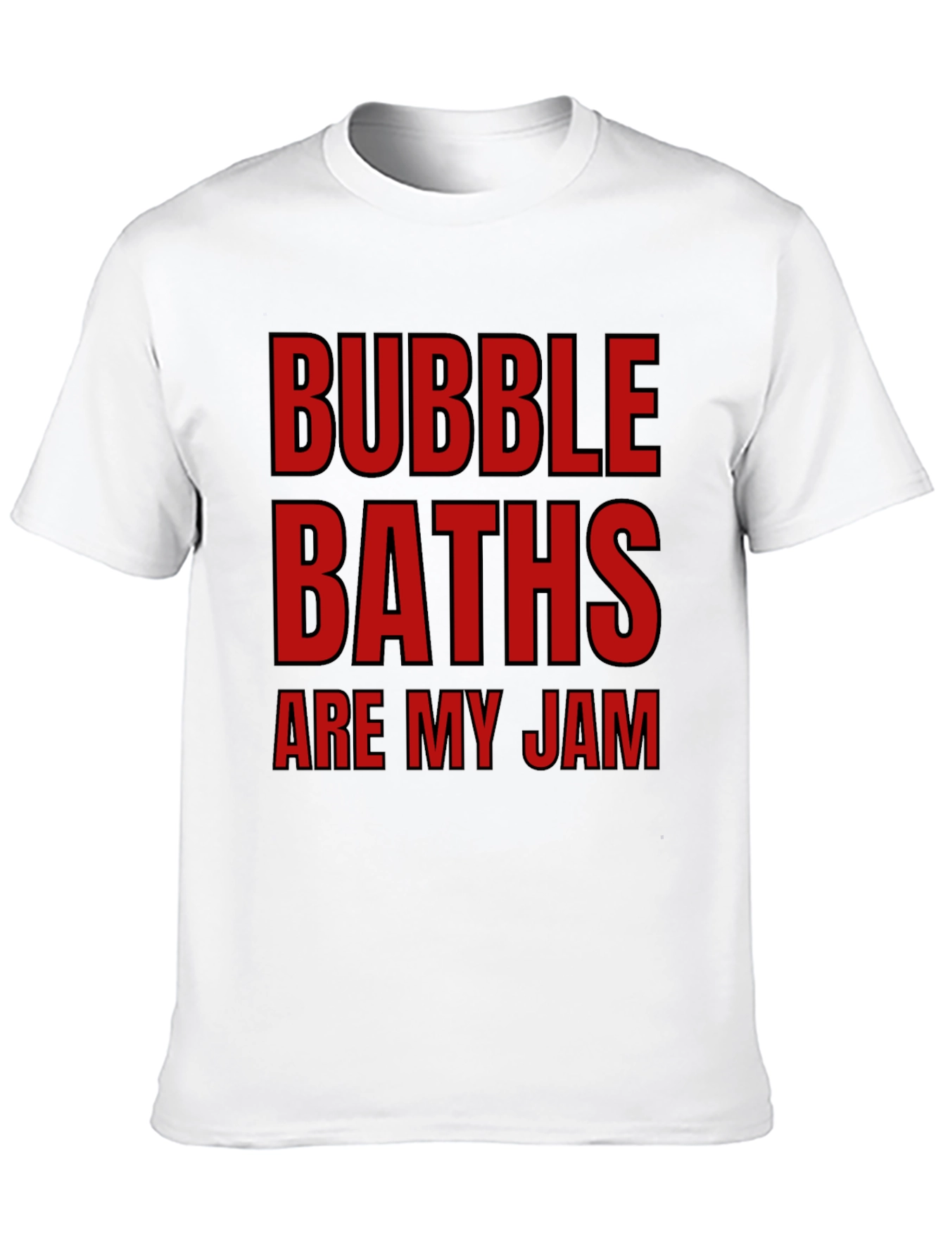 Black Bubble Baths Are My Jam T-Shirt Funny Relaxing Novelty Tee view 10