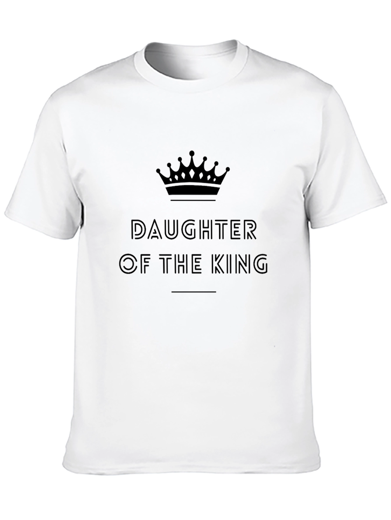 Black Daughter of the King Graphic Tee - Black view 10
