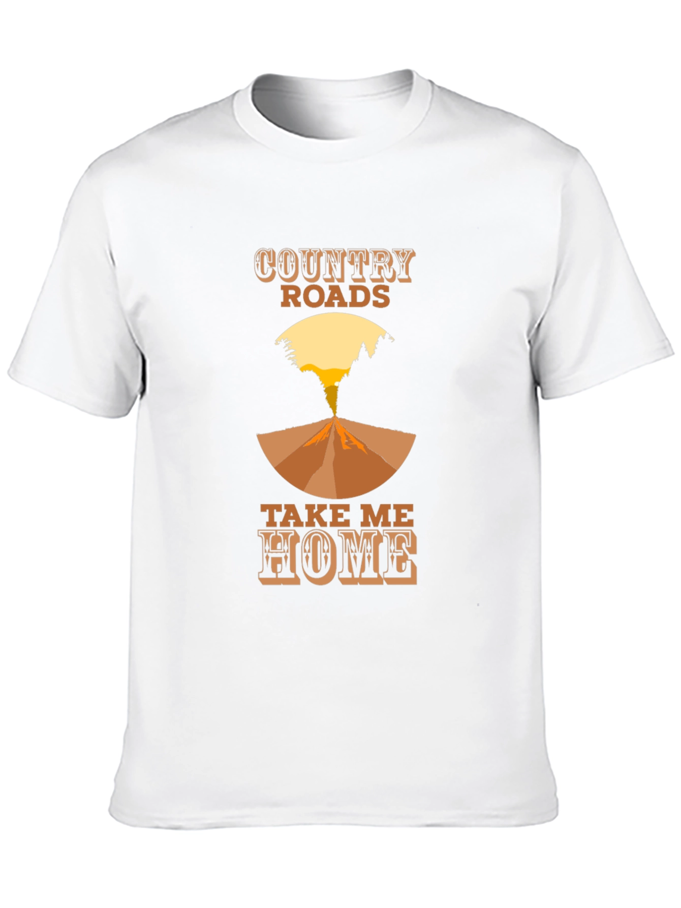 Country Roads Graphic Tee - Take Me Home T-Shirt - 10