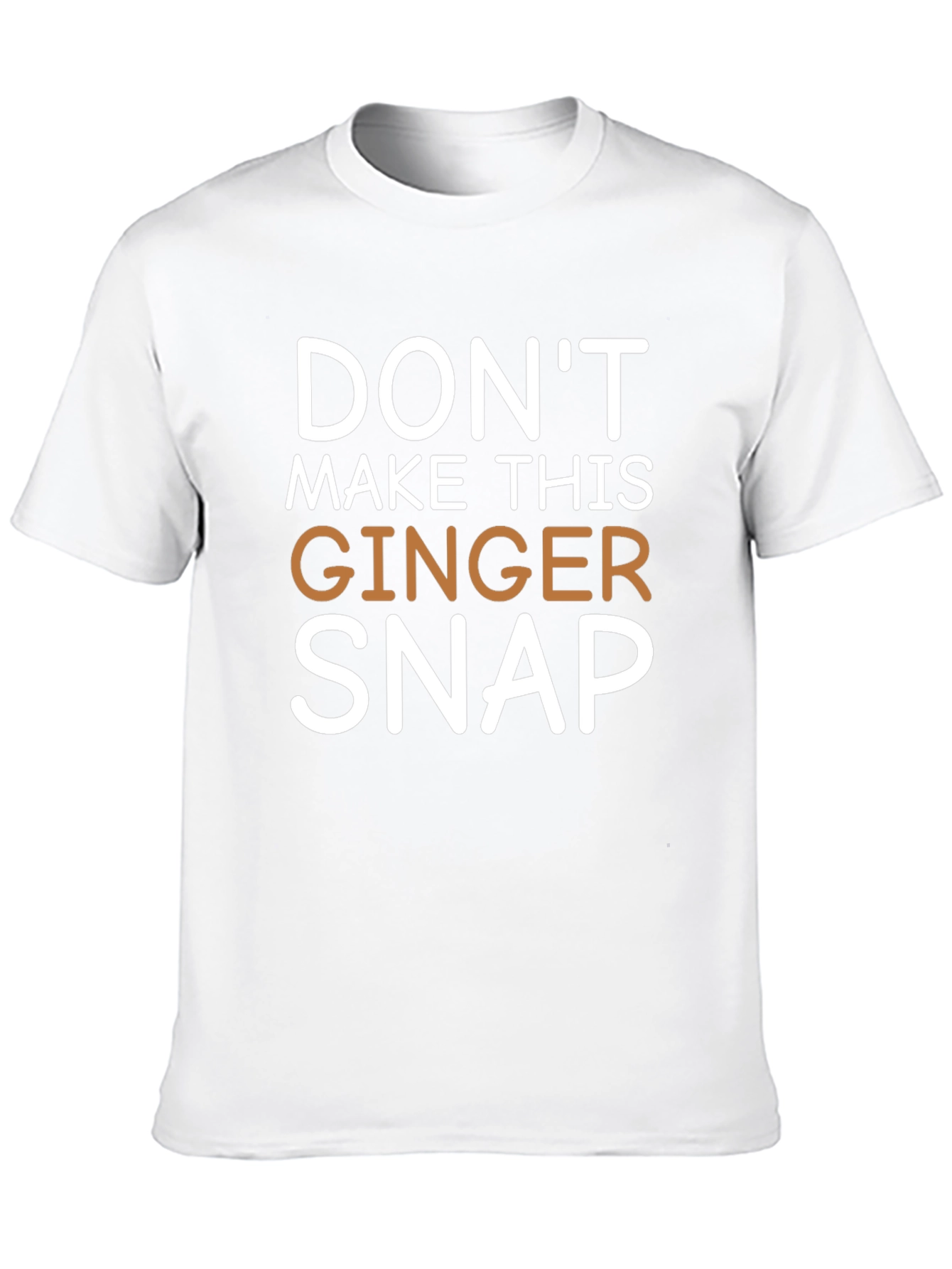 Black Don't Make This Ginger Snap Novelty Tee view 10