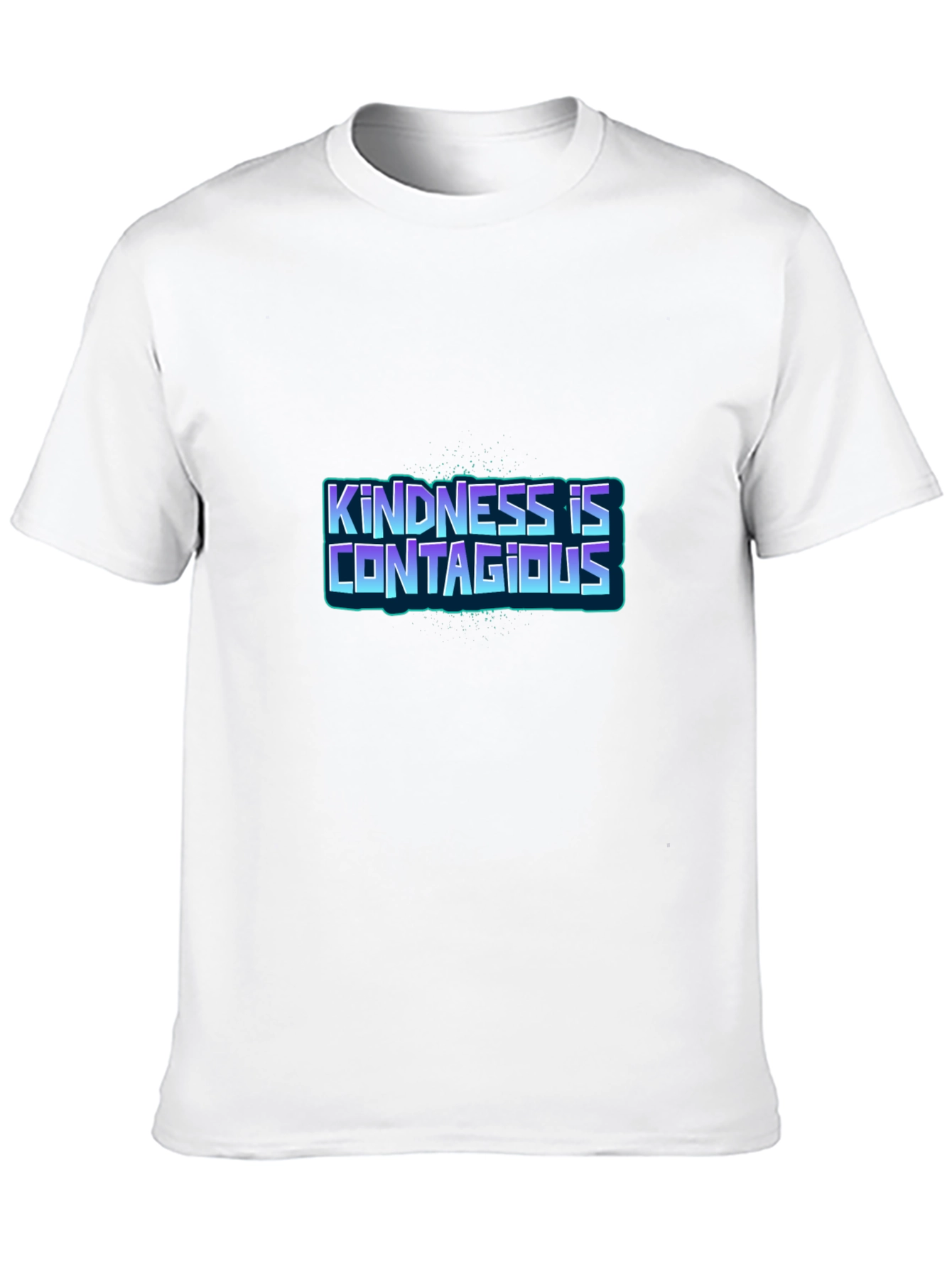 Black Kindness Is Contagious Graphic Tee view 10