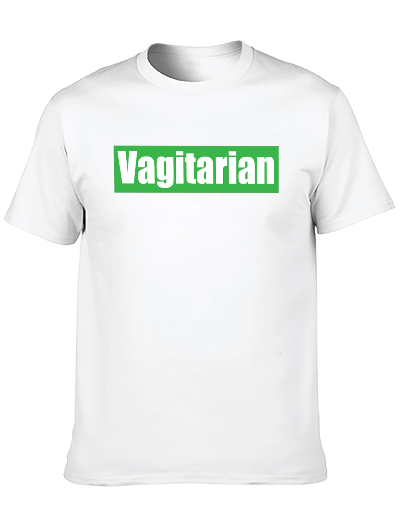 Black Vagitarian T-Shirt - Novelty Graphic Tee view 10