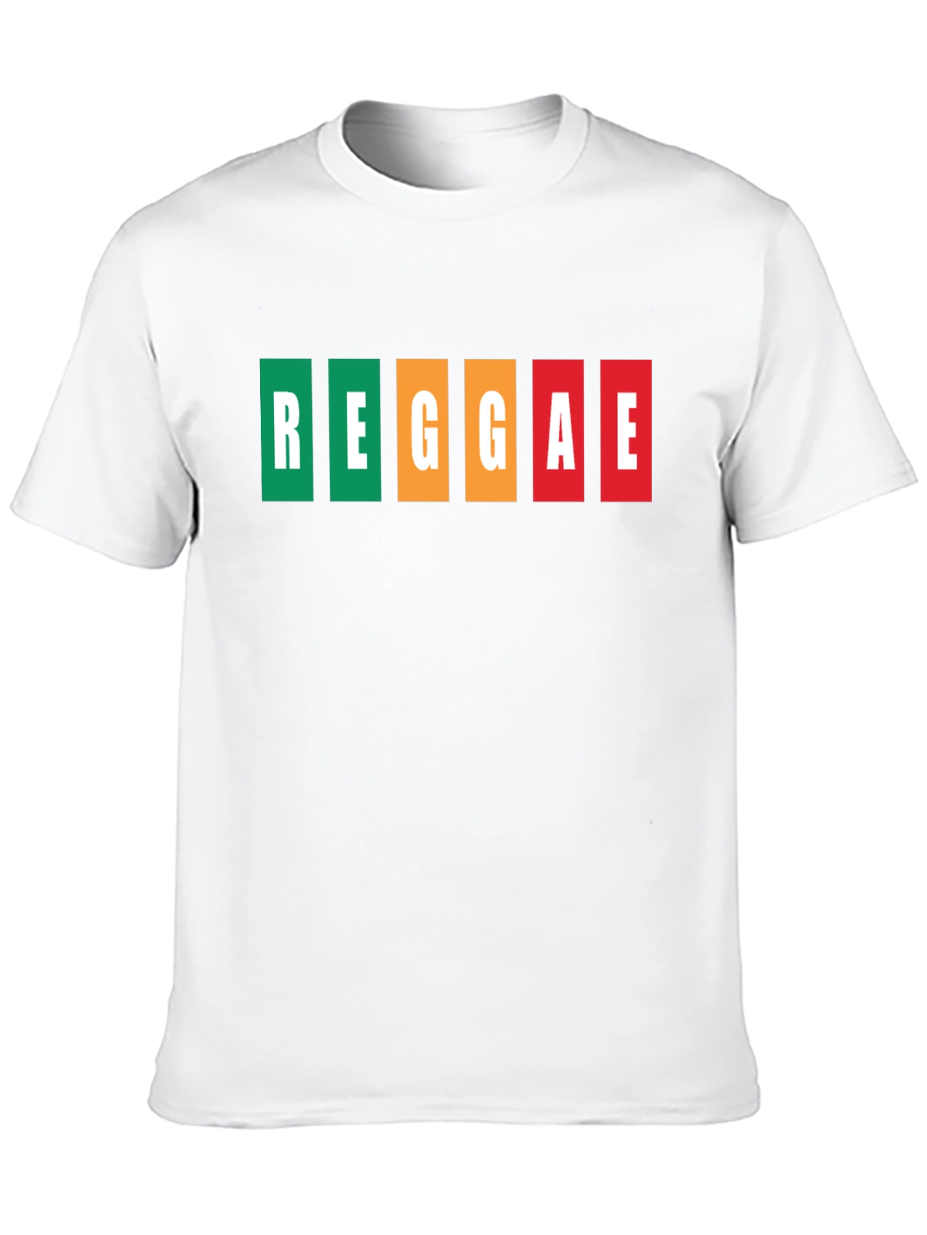 Black Reggae Music T-Shirt - Black view 10