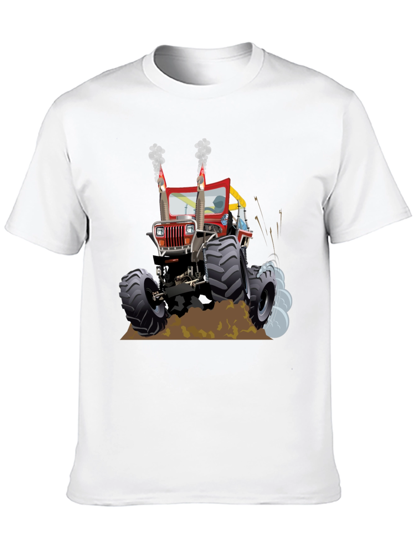 Black Monster Truck Tee - Off-Road Adventure T-Shirt view 10